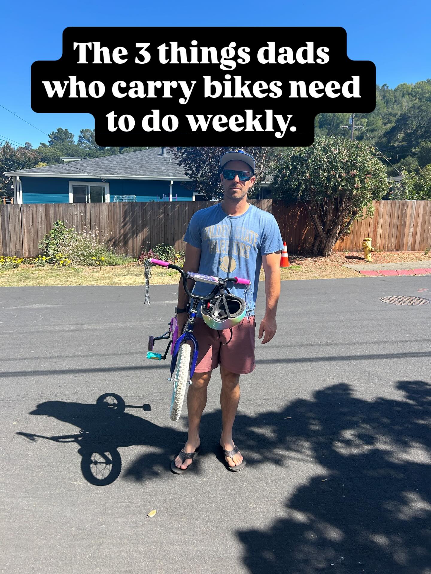 There is a laundry list of things you know you are supposed to do for your fitness and health, but when the actual laundry takes 45 minutes to match and pair 15 pairs of tiny socks things can get sidelined.
Online training is perfect for busy dads who know they need to take action. Accountability, guidance, and an actual fitness plan will have you feeling like LeBron heading into year 23. If you are ready for these things, send me a note and we’ll get you going!