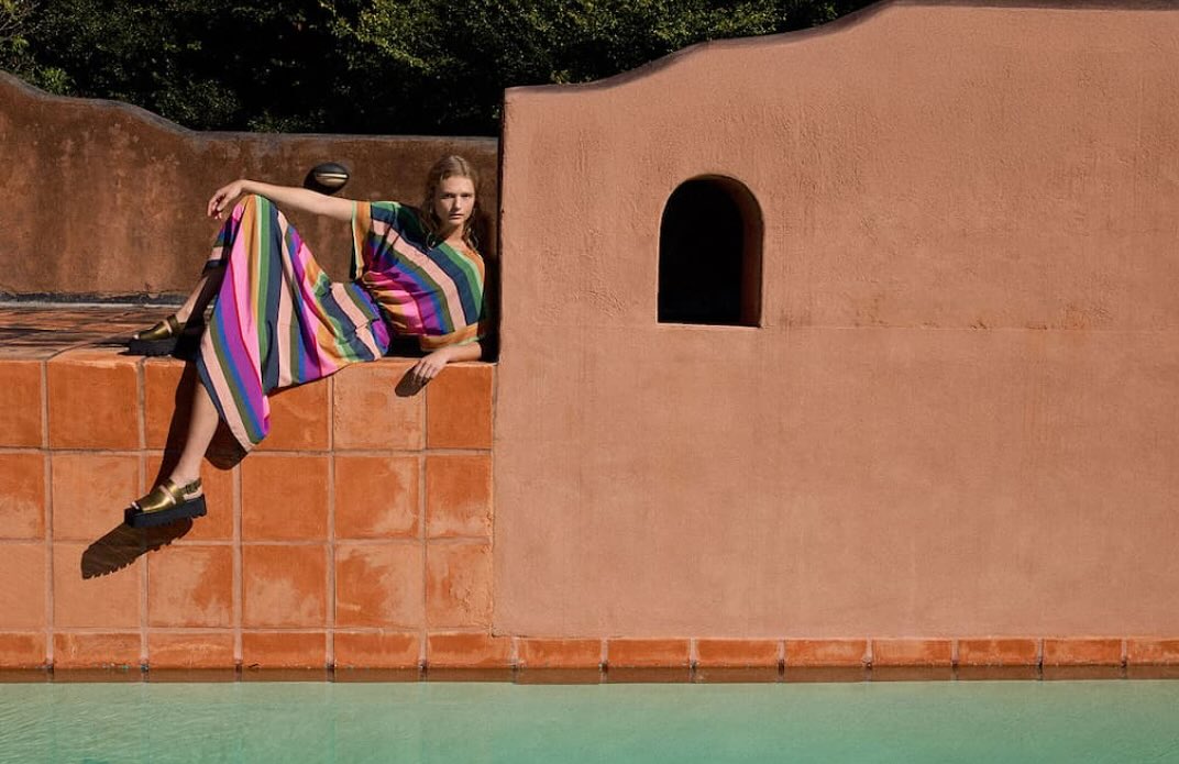 High Summer feels with the gorgeous Lysbro print from @elkthelabel If you missed out on this one, hop on to the portal and secure your selection before we sell out (again!) #elkthelabel #summerfeels #australianfashion #sustainablefashion #nzfashionagency