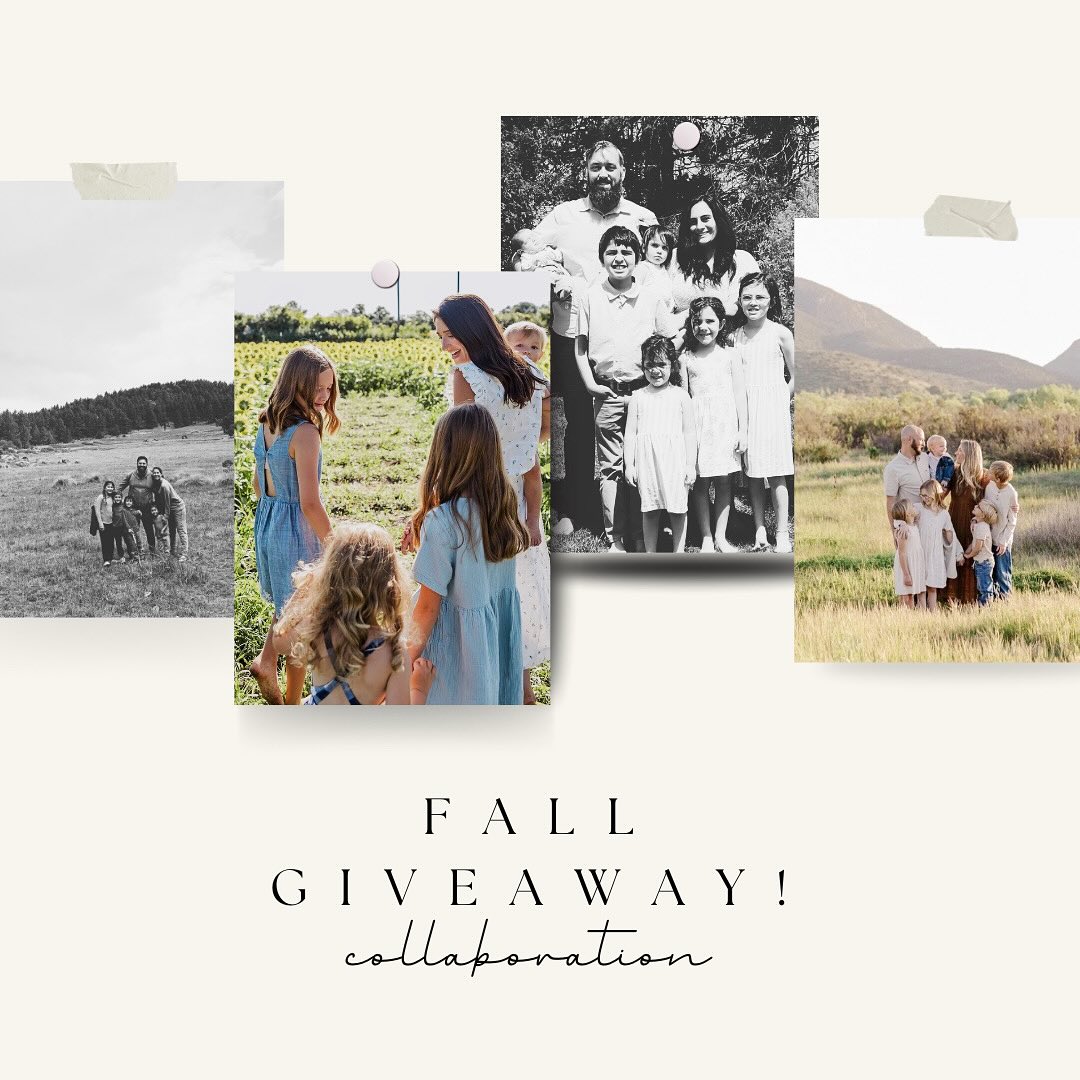 ***GIVEAWAY CLOSED***
🍁🍂FALL GIVEAWAY 🍂🍁
⠀⠀⠀⠀⠀⠀⠀⠀⠀
We thought it would be so fun to have a little giveaway with some of our favorite people to celebrate a new season of growth, faith, family, and fellowship.
⠀⠀⠀⠀⠀⠀⠀⠀⠀
We’re teaming up with some amazing friends!
⠀⠀⠀⠀⠀⠀⠀⠀⠀
@faithfriendsco is giving away her AWESOME new book called Mama Bear Survival, equipping mamas to gain the skills and knowledge in a rapidly changing world.
⠀⠀⠀⠀⠀⠀⠀⠀⠀
@gatheredwegrow is giving away her brand new and beautiful girls group devotional that can be done with friends or simply with a mama and daughter looking to grow in character and virtue.
⠀⠀⠀⠀⠀⠀⠀⠀⠀
@wavesandlilacs is giving away her beautifully designed scripture cards because we can never underestimate the power of the word!
⠀⠀⠀⠀⠀⠀⠀⠀⠀
@growthrootsco is giving away one of her heirloom quality Growth Books to document your year of growth with the Lord.
⠀⠀⠀⠀⠀⠀⠀⠀⠀
To enter:
⠀⠀⠀⠀⠀⠀⠀⠀⠀
1. Follow @faithfriendsco , @gatheredwegrow, @wavesandlilacs and @growthrootsco.
⠀⠀⠀⠀⠀⠀⠀⠀⠀
2. Like this post and comment what you love about fall.
⠀⠀⠀⠀⠀⠀⠀⠀⠀
3. Tag at least 3 friends! Each additional entry counts as a bonus entry!
⠀⠀⠀⠀⠀⠀⠀⠀⠀
5. Bonus points if you re-share in your stories or feed!
⠀⠀⠀⠀⠀⠀⠀⠀⠀
🍁🍂 giveaway closes Wednesday night and winner will be randomly selected and announced Thursday morning!
⠀⠀⠀⠀⠀⠀⠀⠀⠀
We hope this blesses one of you big time! But also, a big thank you to all of you for helping share these faith filled and encouraging products with your friends so more people can grow in Christ!
⠀⠀⠀⠀⠀⠀⠀⠀⠀
⠀⠀⠀⠀⠀⠀⠀⠀⠀
🍃
•
•
•
⠀⠀⠀⠀⠀⠀⠀⠀⠀
#christiansofinstagram #livebygrace #fallgiveaway
#graceupongrace #faithoverfear #journaling
#powerofprayer #journalingprompt
#morningprayer #summerrelease #summerjournal #womenoftheword #shereadstruth #wellwaterwomen
#womenintheword #proverbs31woman #christianmama #experiencingGod
#gloriousmotherhood #christianblog #journal #biblestudy
#shewritestruth #biblejournaling #christianjournal #bulletjournal #smallbusiness #everydaymiracles