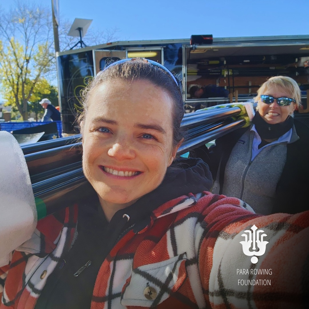 🙌 ALL HANDS TO THE DECK!
Paralympic silver medalist, Jenny Sichel, gave PRF Exec Director, Marilyn Koblan, a helping hand getting Concept2’s generously donated oars from their trailer to the PRF tent.
These are ALL to be given away to PR1 and PR2 athletes at Head of the Charles Regatta THIS WEEKEND so get yourself over to the PRF crew toward the finish line, say hi, tell us your para story and put your name down for a chance to go home with a pair of adaptive C2s.
#ParaRowing #everyBODYrowing #PRFC2Ogiveaway #NonProfit
@concept2inc @hocr1965
