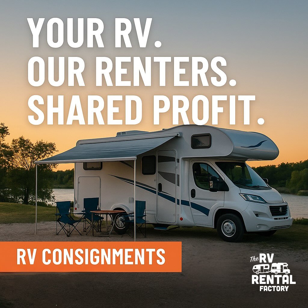 BIG NEWS! - The 2026 season is going to be HUGE! New location and a BIGGER Fleet! - Join our growing fleet now with a consignment! Let us manage and make you money! www.thervrentalfactory.com