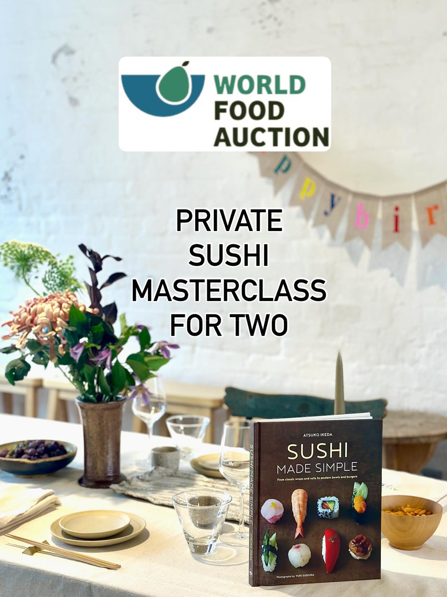 World Food Auction 2025
Great Food. Greater Impact.
I’m really excited to be part of the World Food Auction @worldfoodauction , where chefs, restaurants, and friends from the food world are coming together to offer truly special culinary experiences and all in support of causes we care most about.
I’ll be offering a 3-hour private sushi masterclass for two at my studio in Shoreditch, London. If you’ve ever wanted to make sushi with me and learn the secrets behind it, this could be yours! Bidding opens soon, stay tuned!
My chosen charity is @chefsinschools_uk a brilliant organisation working to make school meals in the UK more nutritious, joyful, and inspiring. I really believe that better food in schools can shape a brighter future for the next generation!
Thank you to my friend Huw @hawksmoorrestaurants for inviting me to join this beautiful initiative.
I hope you’ll join in, bid, and share, or simply cheer us on. Together, we can create change through food!!
Link in bio for more info, all auctions will conclude on 29th October.
#WorldFoodAuction #AtsukosKitchen #FoodLovers #CulinaryTreasures #FoodAuction #JapaneseCuisine #FoodieFinds #KitchenInspiration #SupportArtisans #GlobalFlavours #ChefLife #FoodCollectors #UniqueIngredients #cookwithpassion❤️