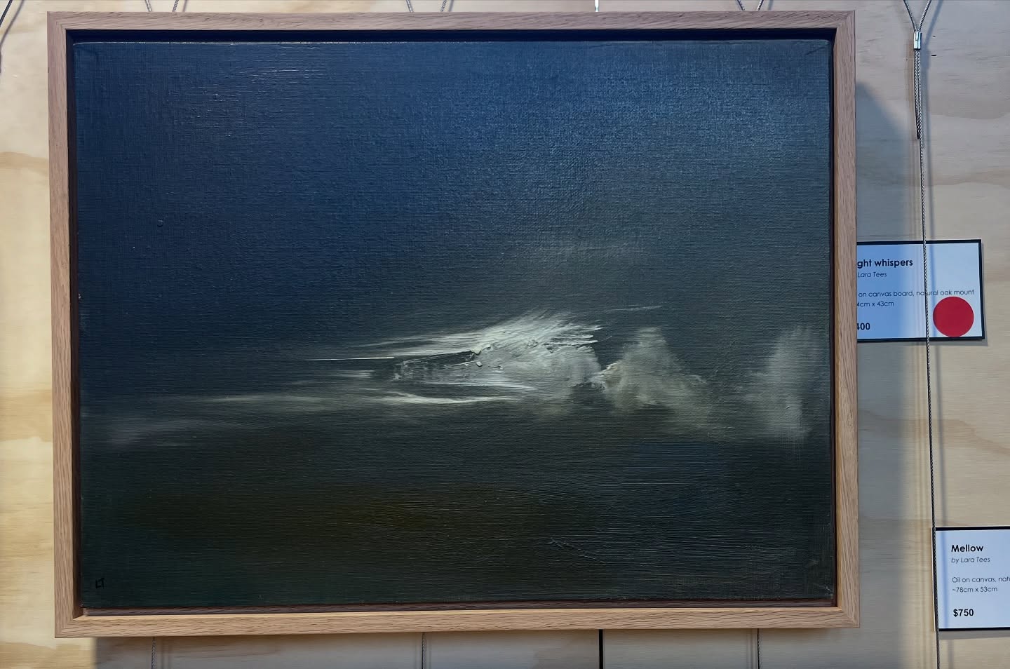 🔴 Sold! 1st sale of the day ❤️ Thank you so much to the beautiful soul who purchased Night Whispers. I really appreciate your support.
@inner_west_art_fair