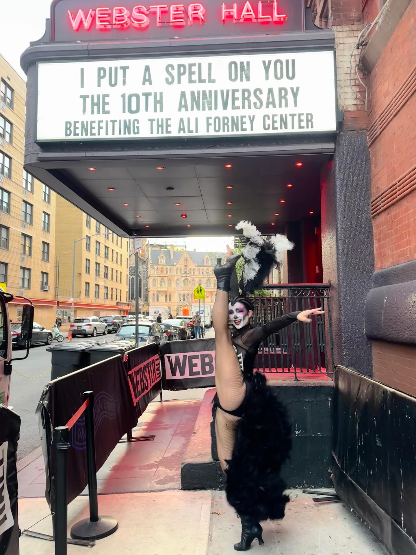 I Put A Spell On You 10th Anniversary ☠️ feeling full of gratitude to be a part of such an incredible night. Got to be a part of the most amazing cast with the choreographic vision by @michaelmccraryb with @kailinbrownn assistance. Truly incredible team leaders!! @jay_a_johnson you know i adore you and am just so proud and thankful to be a small part of your incredible evening. from fort worth to nyc baby!! and @oohmikeyy thank you for your amazing leadership and cultivating such a welcoming environment. some more special shout outs include @missindigoleigh on the fabulous costumes and @_emmamua_ and @miraccosmetics for my stunning scary makeup!! Love to my witchcraft cast forever, can’t believe we raised over $11,000 with our group and over $300,000 in totally for the @aliforneycenter !!!! ❤️❤️❤️