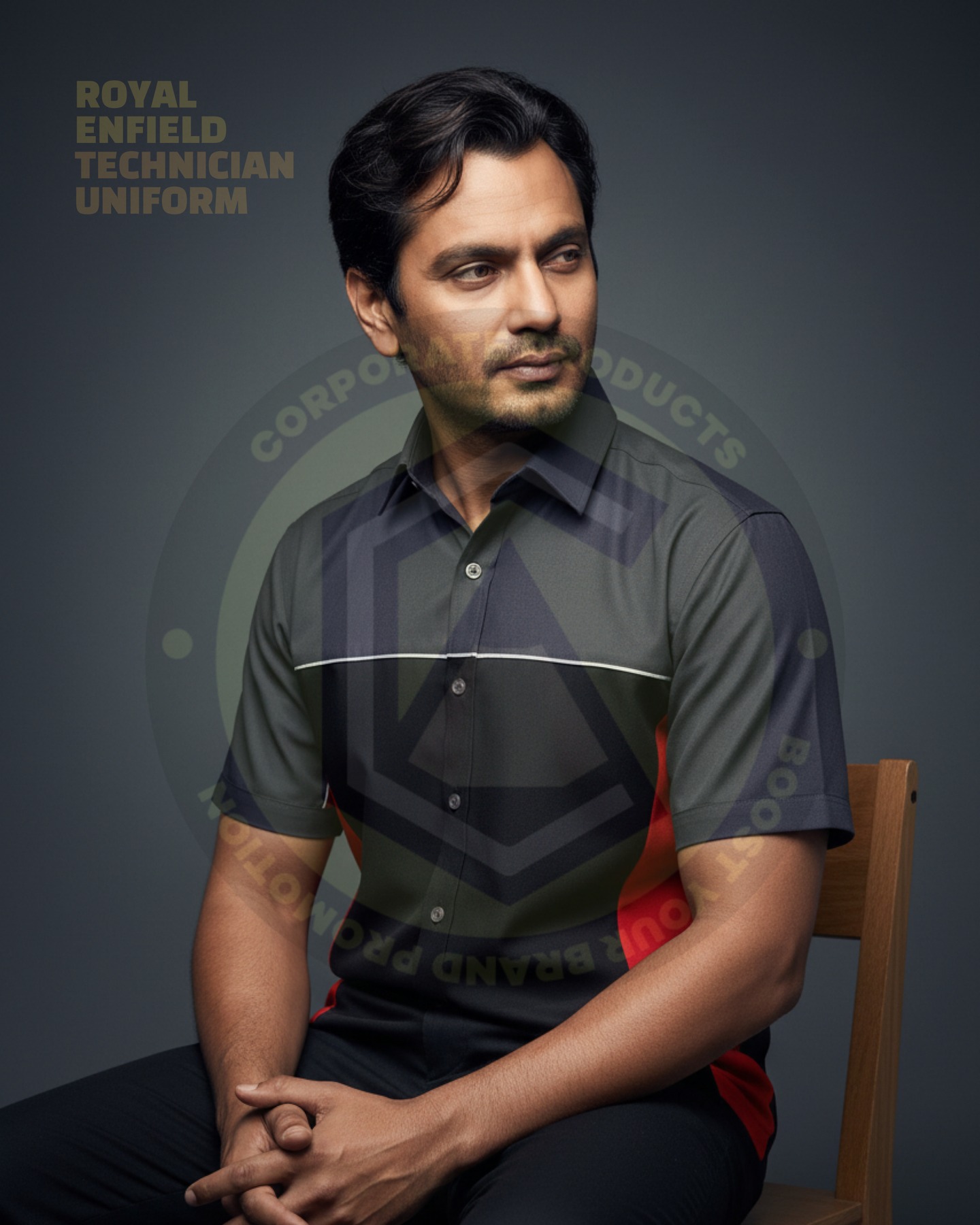 Royal Enfield Technician Uniform. India's trusted automobile uniform manufacturer and supplier.
Call or Leave a WhatsApp Meesage +91-9891081164.
#royalenfieldindia #royalenfielddealership #corporateproductsindia #automobileuniform #royalenfielduniform