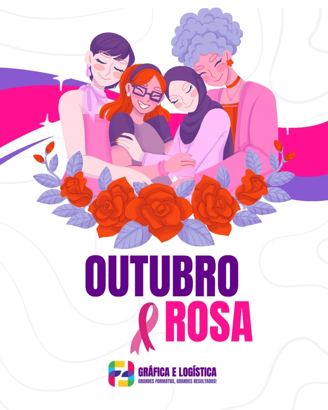 💗 Outubro Rosa um mês para lembrar que o autocuidado salva vidas!
A Gráfica e Logística apoia essa causa e reforça a importância da prevenção e do diagnóstico precoce do câncer de mama.
Cuide-se, ame-se e incentive outras mulheres a fazerem o mesmo. 🌸✨
#OutubroRosa #Conscientização #PrevinaSe #FeFServiçosGráficos #CuidarÉUmAtoDeAmor