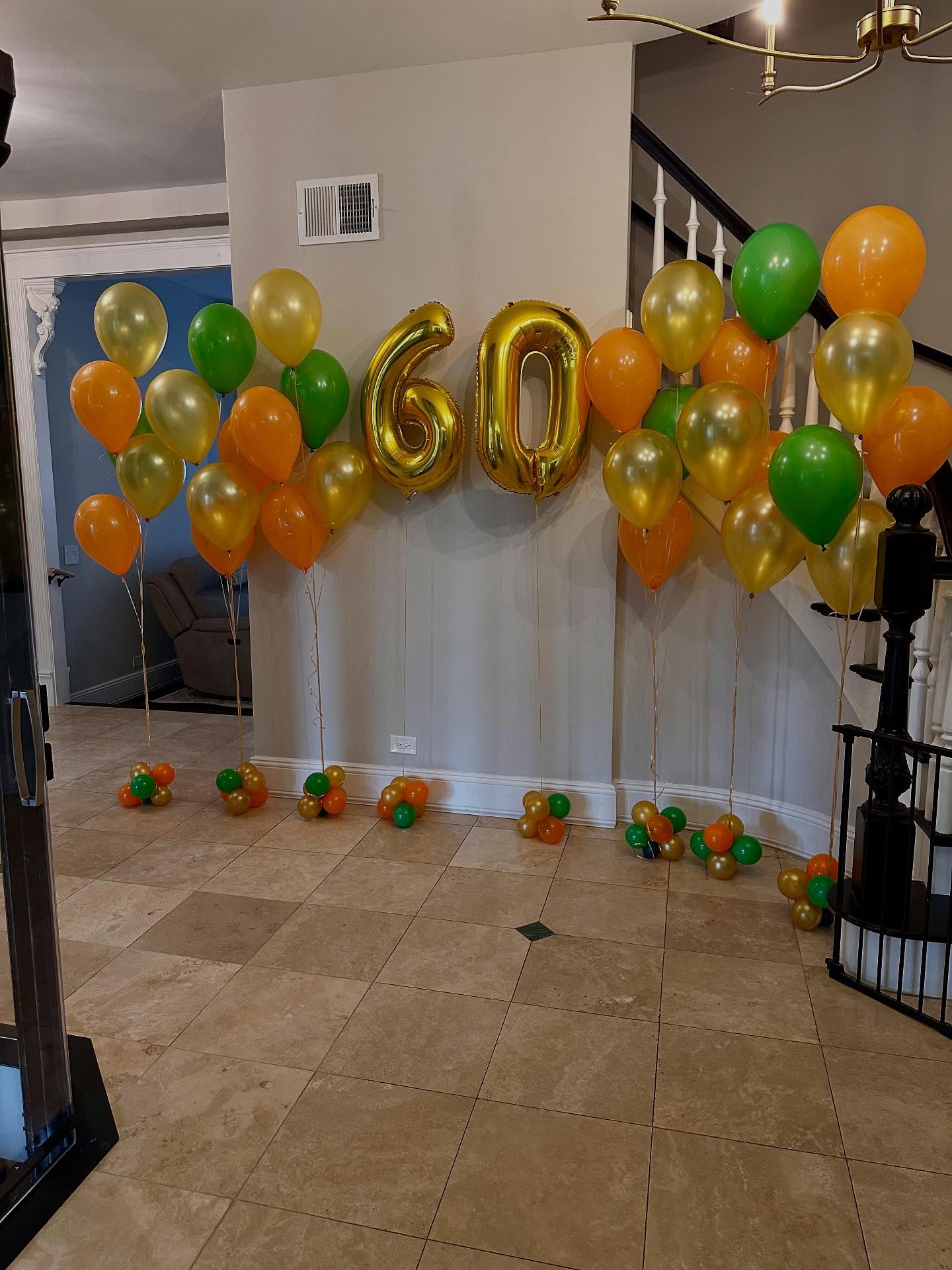 Turning 60 never looked so good! ๐งก๐๐ Loving these happy colors and festive vibes!
#bigballoonsco #birthdayballoons #heliumballoons