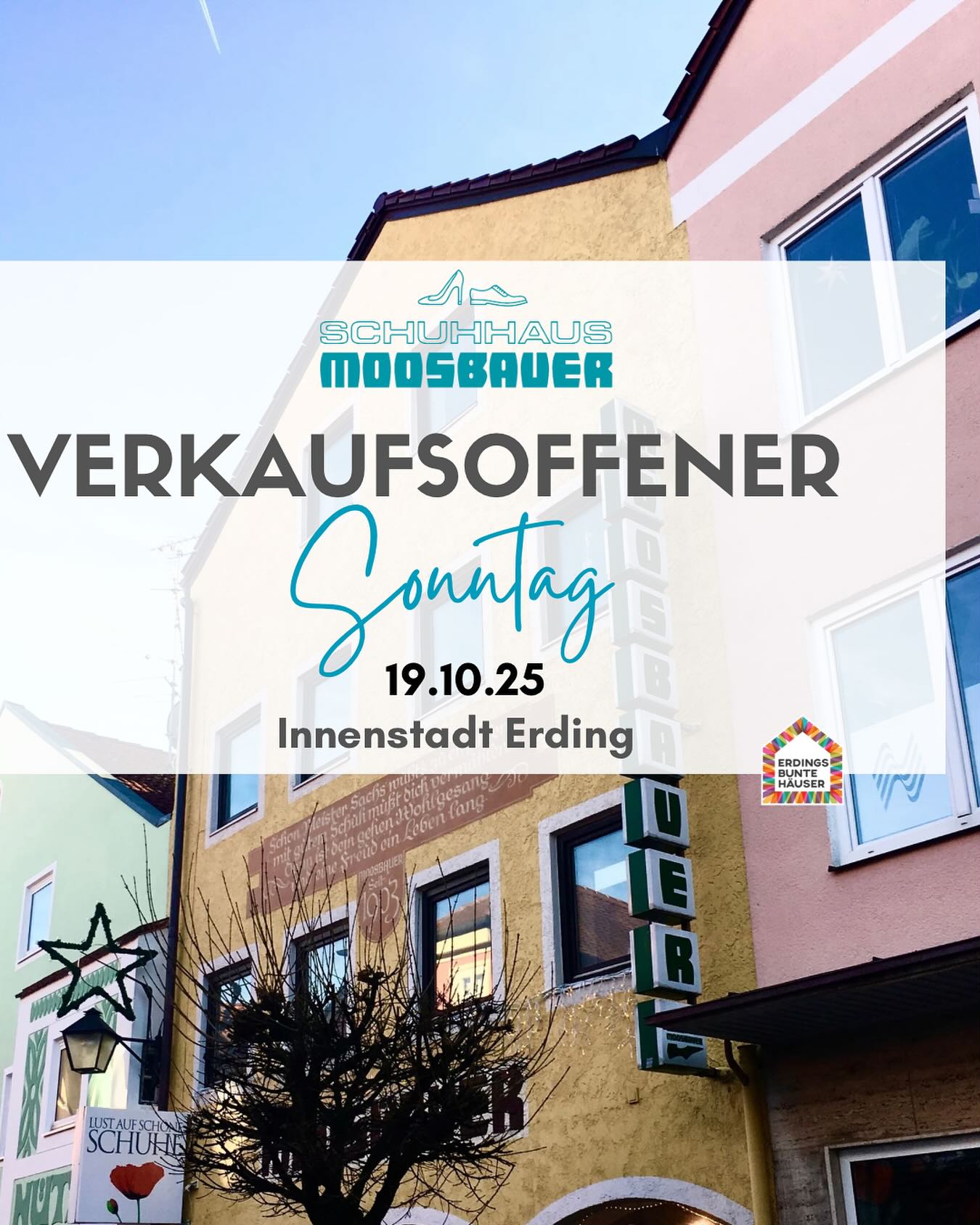 Verkaufsoffener Sonntag in Erding – wir haben geöffnet!
Entdeckt unsere neue Herbst- und Winterkollektion für Damen, Herren und Kinder – mit aktuellen Modellen von Gabor, Paul Green, Tamaris Rieker, Legero u.v.m.
Bummelt gemütlich durch die Stadt, schaut bei uns vorbei und findet eure neuen Lieblingsschuhe für die kühle Jahreszeit. Wir freuen uns auf euch!