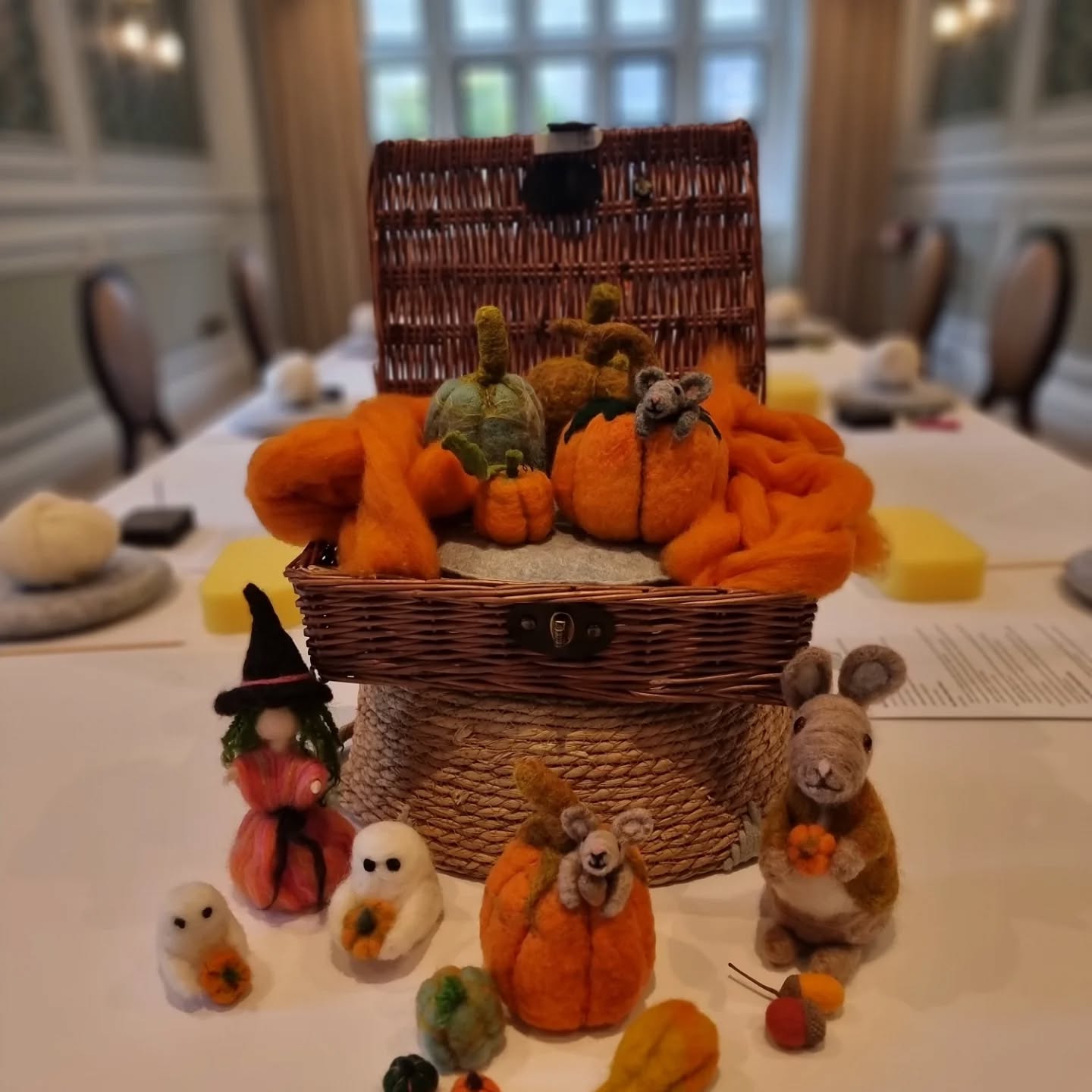 What a fantastic morning spent teaching a needle felting class at the stunning @boveycastlehotel
Our lovely attendees got stuck in and crafted the most wonderful autumn pumpkins. The creativity in the room was brilliant—well done, everyone!
Fancy getting crafty with us? Our next workshop is on the 10th December, where we'll be making festive Christmas baubles! The perfect way to add a handmade touch to your tree. 🎄
Spots are limited, so contact @boveycastlehotel for more information.
#NeedleFelting #CraftClass #BoveyCastle #Devon #ChristmasCrafts #FeltBauble #FestiveCrafts #UKCrafts #MadeInDevon #CreativeWorkshop #Workshop #ChristmasInDevon #CraftyDayOut #SomethingToDoInDevon