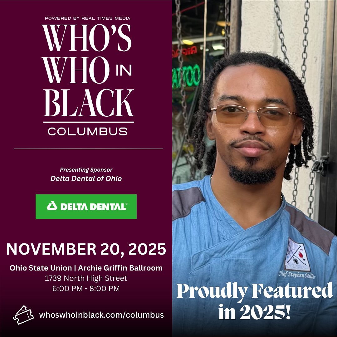 Featured in this years Who’s Who Columbus. 👨🏽🍳🏆. It’s a privilege to be recognized for the impact you create. I don’t do it for the validation though. It doesn’t matter to me personally. I just share my gift to those who want to see that you can do what you want on your terms and live a purposeful career/Lifestyle. 💎
Chef Stephen Miller (27yrs), Founder & Executive of “To Go For Your Soul”, specializes in personalized Luxury dining experiences since June 2020. Starting with just Gourmet Carryout meals, our culinary team, trained under Chef Miller since then, brings elevated standards to Premium buffet setups and private chef multi-course dining. Now Serving UHNW Clients for Estates, Yachts & Private Jets.
We aim to create intimate and memorable moments, leaving a lasting impression with each event. Based out of Columbus, Ohio and travels to all 50 States.
#wwibcolumbus #chef #entrepreneur #luxury #uhnw #food #business