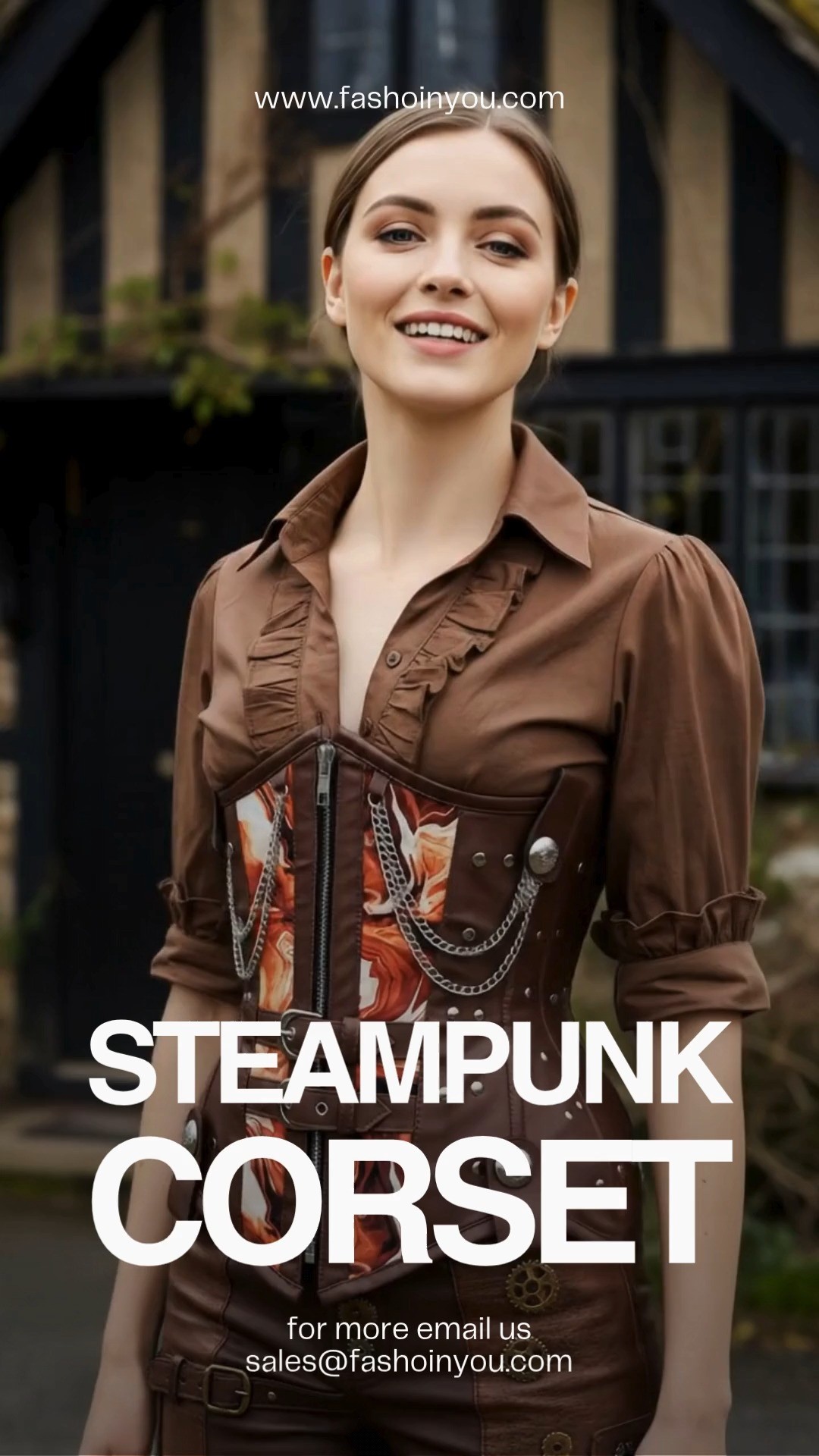 🎩✨ Unleash Your Inner Steampunk Queen! ✨🎩
This Halloween 2025, step into the world of gears, leather & Victorian fantasy with our exclusive Steampunk Corset Collection 🔥
💥 Flat 30% OFF on all corsets — only at www.fashoinyou.com
🖤
From steel-boned classics to punk-inspired overbusts, every piece is crafted to make your Halloween look bold, fierce & unforgettable! ⚙️👑
🕰️ Hurry — the offer ends 31st October 2025!
Shop now ➡️ www.fashoinyou.com/shop
#SteampunkCorset #SteampunkFashion #Halloween2025 #FashoinyouIndia #CorsetStyle #GothicCorset #PunkCorset #VictorianCorset #SteampunkOutfit #HalloweenCostumeIdeas #CorsetLovers #SteampunkVibes #PunkFashion #GothicStyle #HalloweenSale #CorsetSale #SteampunkHalloween #VictorianSteampunk #CorsetOutfit #Fashoinyou
