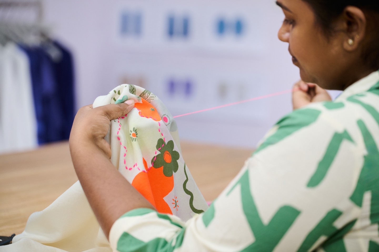 Where creativity leads, craftsmanship follows.
With patience, precision, and a deep love for craft, she
adds a touch of uniqueness to everyday designs, making
each piece feel personal and poetic