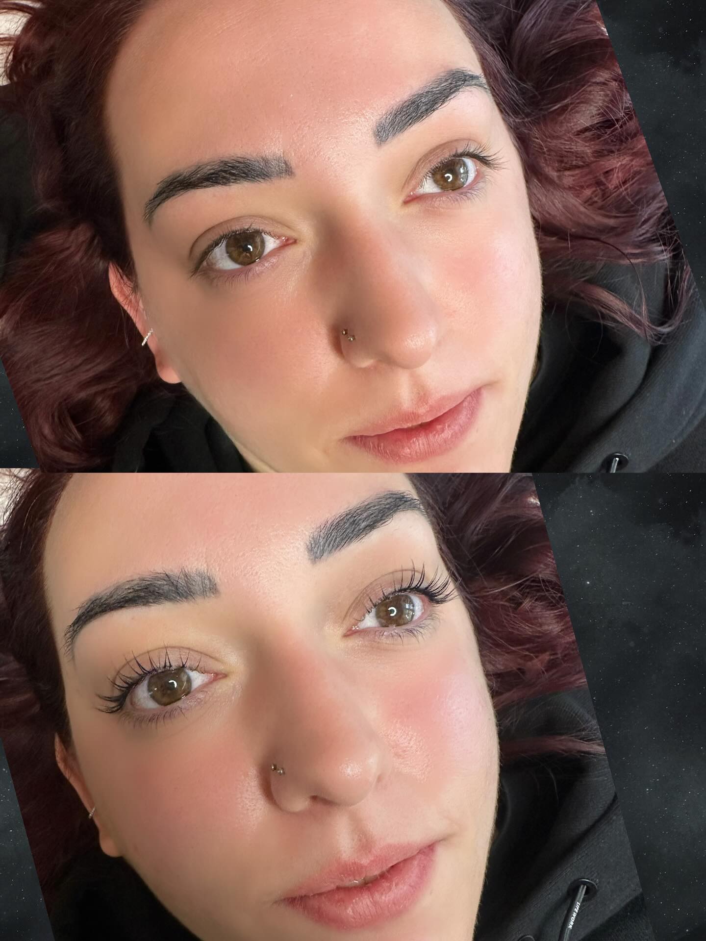 Lashes lifted ✅ who even needs mascara when your lashes look like this?? #lashesyyc #lashliftyyc #lashliftandtint #yyclash