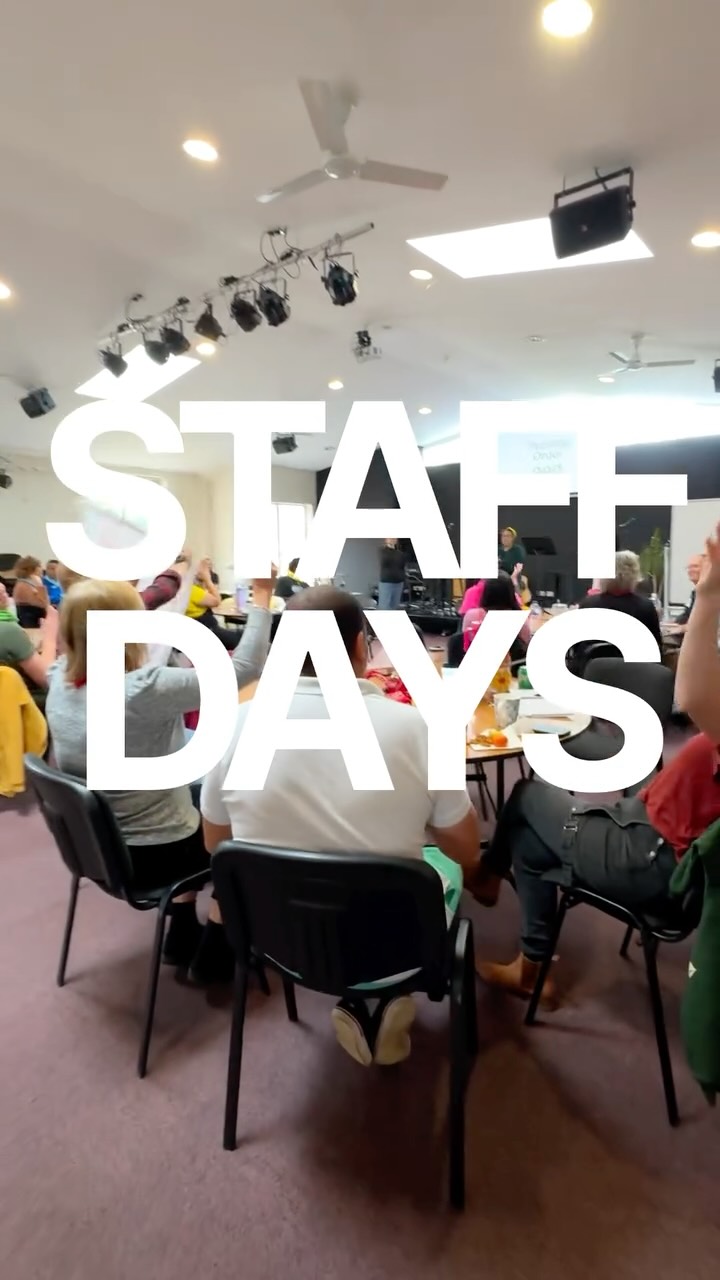 We in fact, did finish staff days!! 😆🎉