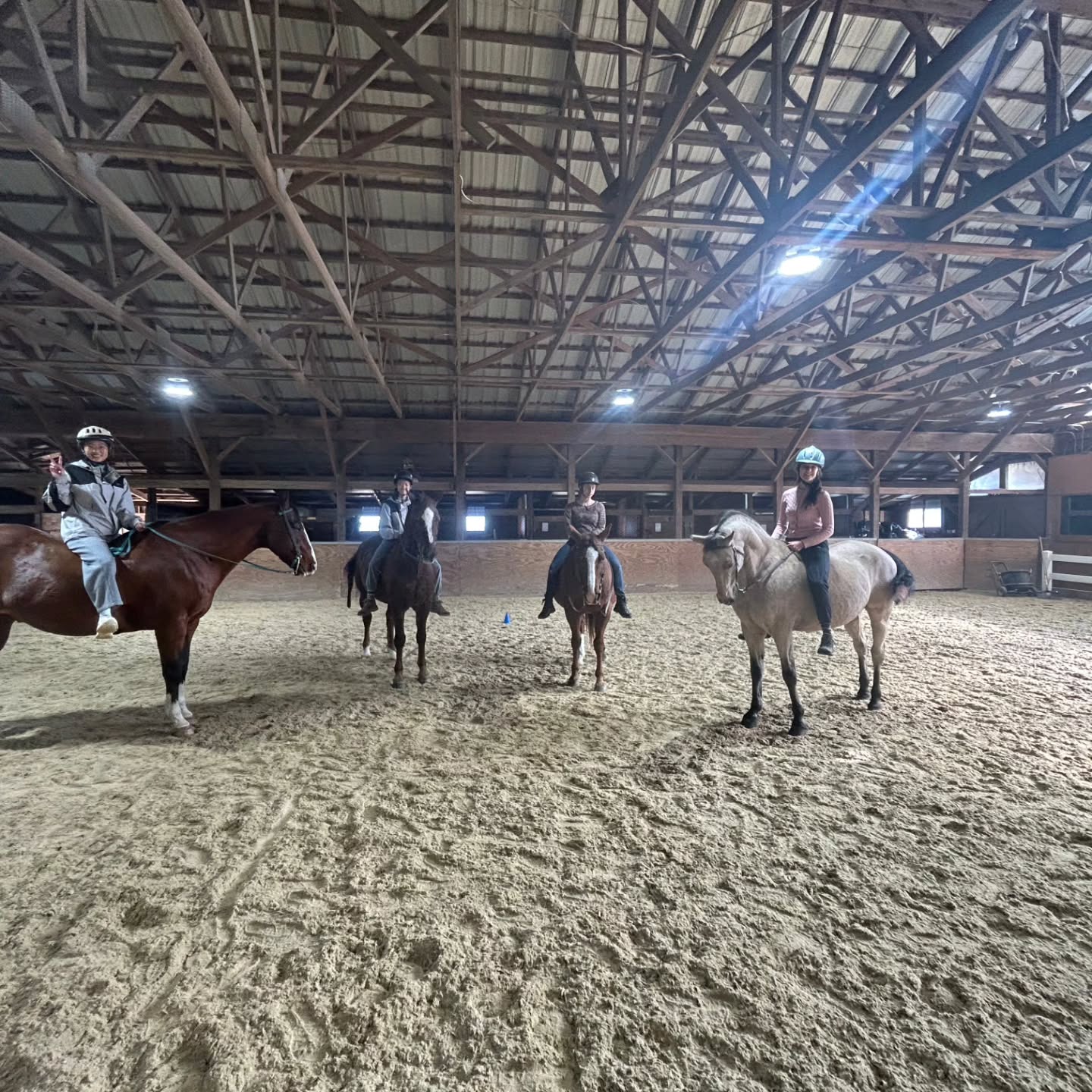 🎉 Elisa, Tulip and Julia finished out the fourth horseback riding Outdoor Education on a gallop ! (Not literally!) 🏇
All three girls grew in their skills of verbal commands, trotting, posting while trotting, riding bareback, and working on turns with their horses. Kelly, our instructor at Wingedspur Farm, was incredible and so encouraging to our girls! The three of them could not stop saying how much they wanted to go back and hope we can do a session or two in the winter again!🧲🐴