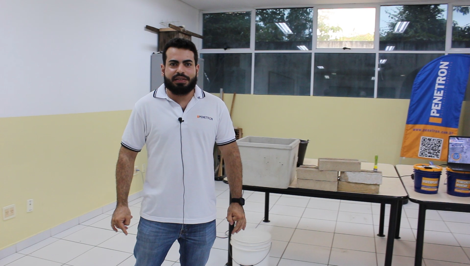 @penetronbrasil presente na Expotec 2025, prestigiando o evento do curso de Edificações. @grizotti.impermeabiliza , convidamos a todos para conhecer o nosso curso hoje até 16h. @fiebtech @edfnaexpotec #barueri, @edificações #construçãocivil