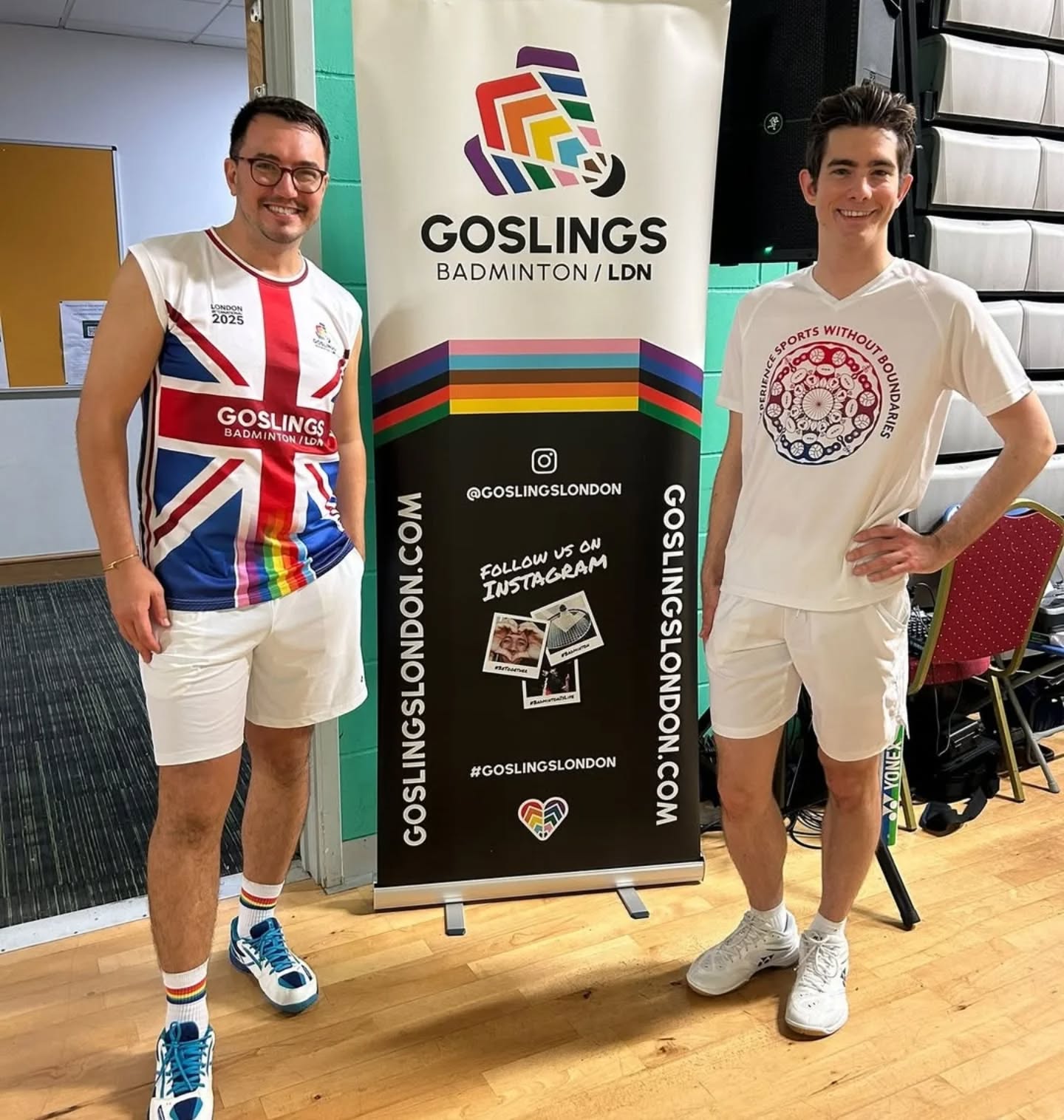 LONDON INTERNATIONAL 2025 šø š³ļøāš š¬š§
Alex and Jense š
--
#gaybadminton
#lgbtsports
#GoslingsLondon
#gaylondon
#LondonInternational2025