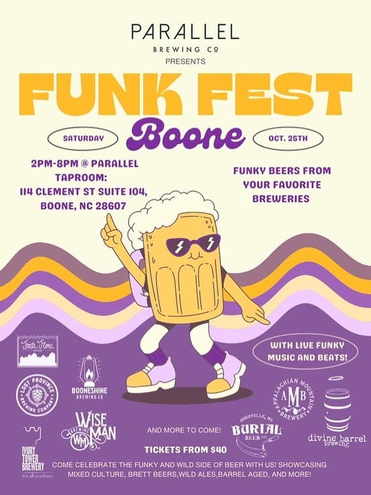 So stoked for Saturday @parallelbrewco 🤙🪩✨ Going to be slinging tasty alcohol-free beverages (can you say n/a Hot Toddy’s!?) at FunkFest! It’s free entry y’all so come and boogie!
🍀🍀🍀 We will having be having a raffle for a voucher to @iron.orchid.tattoos 😎Stay tuned for more details! 🎟️
🐎Our next excursion is horseback riding Monday November 10th at 11am with Dutch Creek Trails in Sugar Grove, NC. Tickets (with an option to support Sober Sojourn) are on sale on our website! sobersojourn.org 🌈
🤙Free spots that have been funded through donations will be up next week! ✨
Sober Sojourn Org is a 501c3 organization. We are not affiliated with any recovery group or religious organizations. Our trips are a safe space for LGBTQ+, non binary folks, women, and our allies. Our mission is to help people build a life they don’t want to escape from.
#boonenc #boone #funkmusic #supportlocal #shoplocal #eatlocal #drinklocal #wnc #wncmountains #alcoholfree #sobercurious