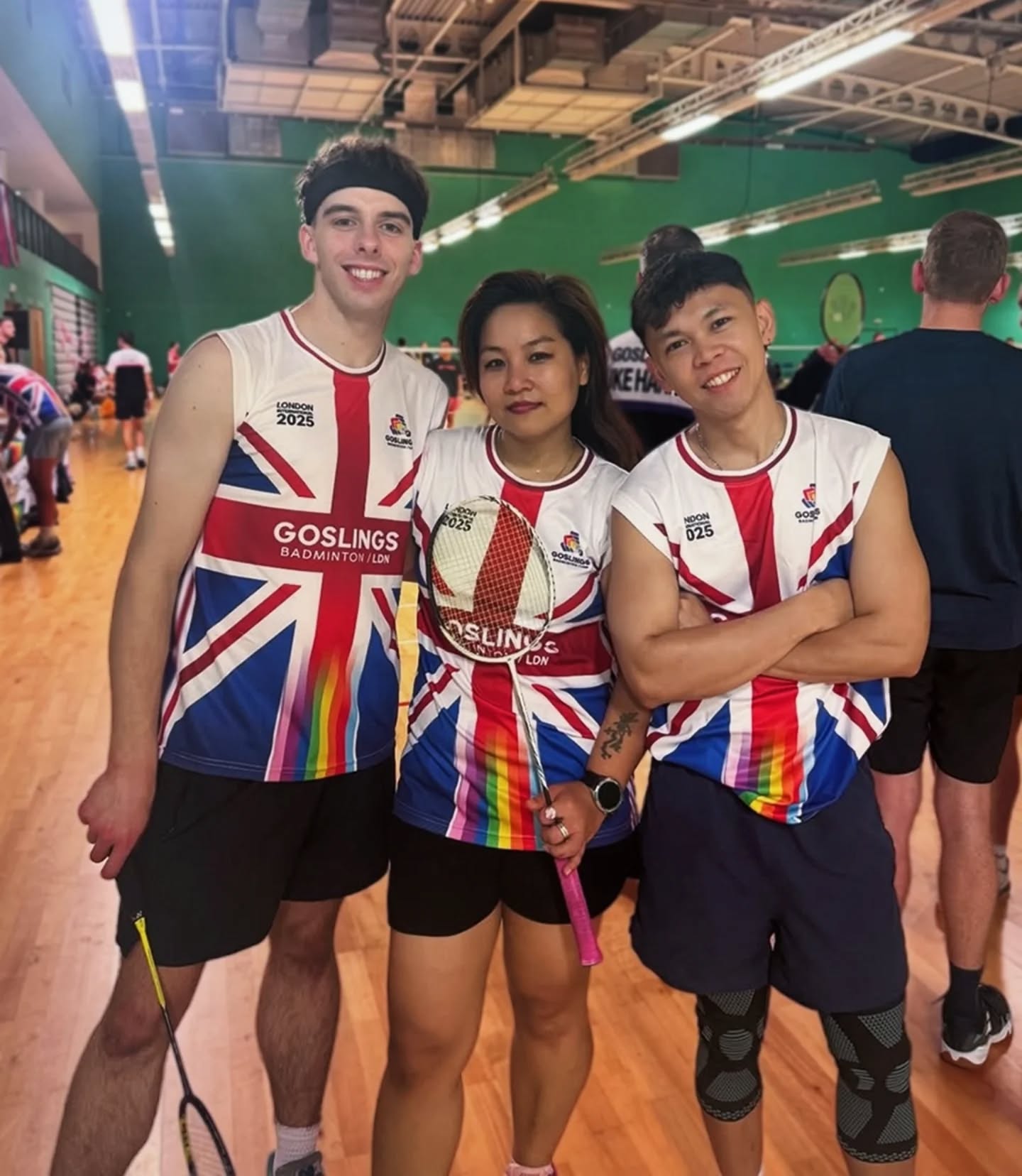 LONDON INTERNATIONAL 2025 šø š³ļøāš š¬š§
Sam, Nima, and Mark š
--
#gaybadminton
#lgbtsports
#GoslingsLondon
#gaylondon
#LondonInternational2025