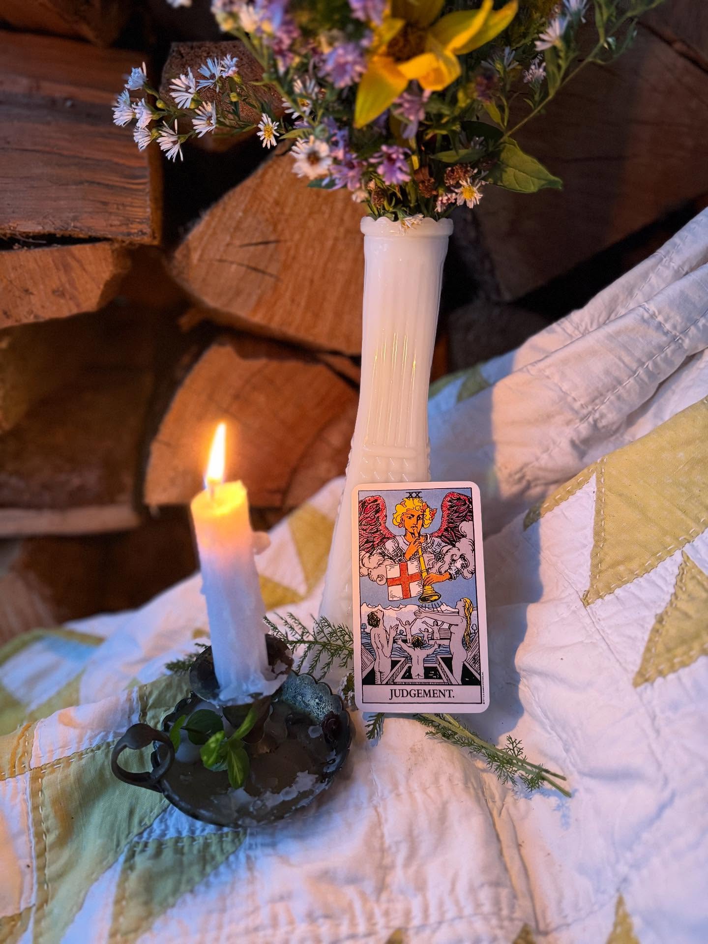 COURSE FOUR will be inspired by JUDGEMENT!
We still have very limited tickets available for FLAVOR + FORTUNE: A Greenhouse Gatherings.
Join us for this 5-course meal inspired by the local harvest and tarot cards pulled by Chef Laura Hahn. Your ticket also includes a Fall Forecast tarot reading by Mind, Wellness and Spirit Advisor @becandwillow.
Reserve your spot here: https://www.littleyardfarm.com/greenhouse-gatherings