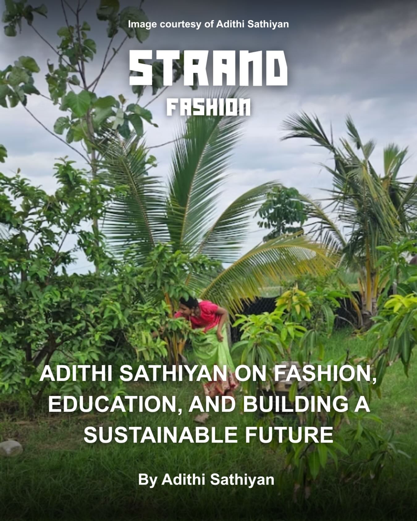 In this feature, Adithi reflect on the experiences that have shaped her path towards activism and the evolving meaning of sustainability in both theory and practice.
Read via the link in bio 🔗