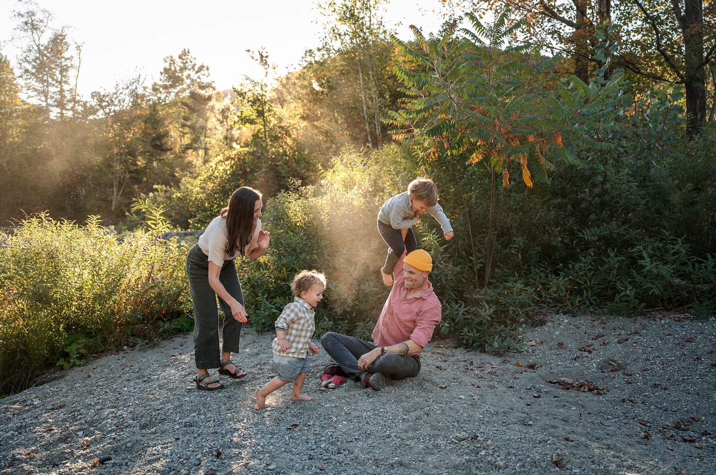 It may have felt chaotic.
The kids don’t want to sit still, and they didn’t want to have much to do with the photographer.
Especially around ages 2-3, this is totally natural and I show up to your session expecting it.
But let me tell you- these sessions end up with the best storytelling images.
Because the kids naturally keep us on our toes.
You will really need to engage with your kids in ways they truly love. And that makes for meaningful photographs.
I am quick with my camera, always looking for the little details, expressions and moments that will mean so much to your family.
So don’t let the fear of chaos or judgement from me stop you from getting your family photos taken. I’m here for it all, I’ve seen (and captured) it all, and I’ve literally been there in my own life too.
#lincolngapphoto #vermontfamilyphotographer #vermont #madrivervalley #burlingtonfamilyphotographer #stowephotographer