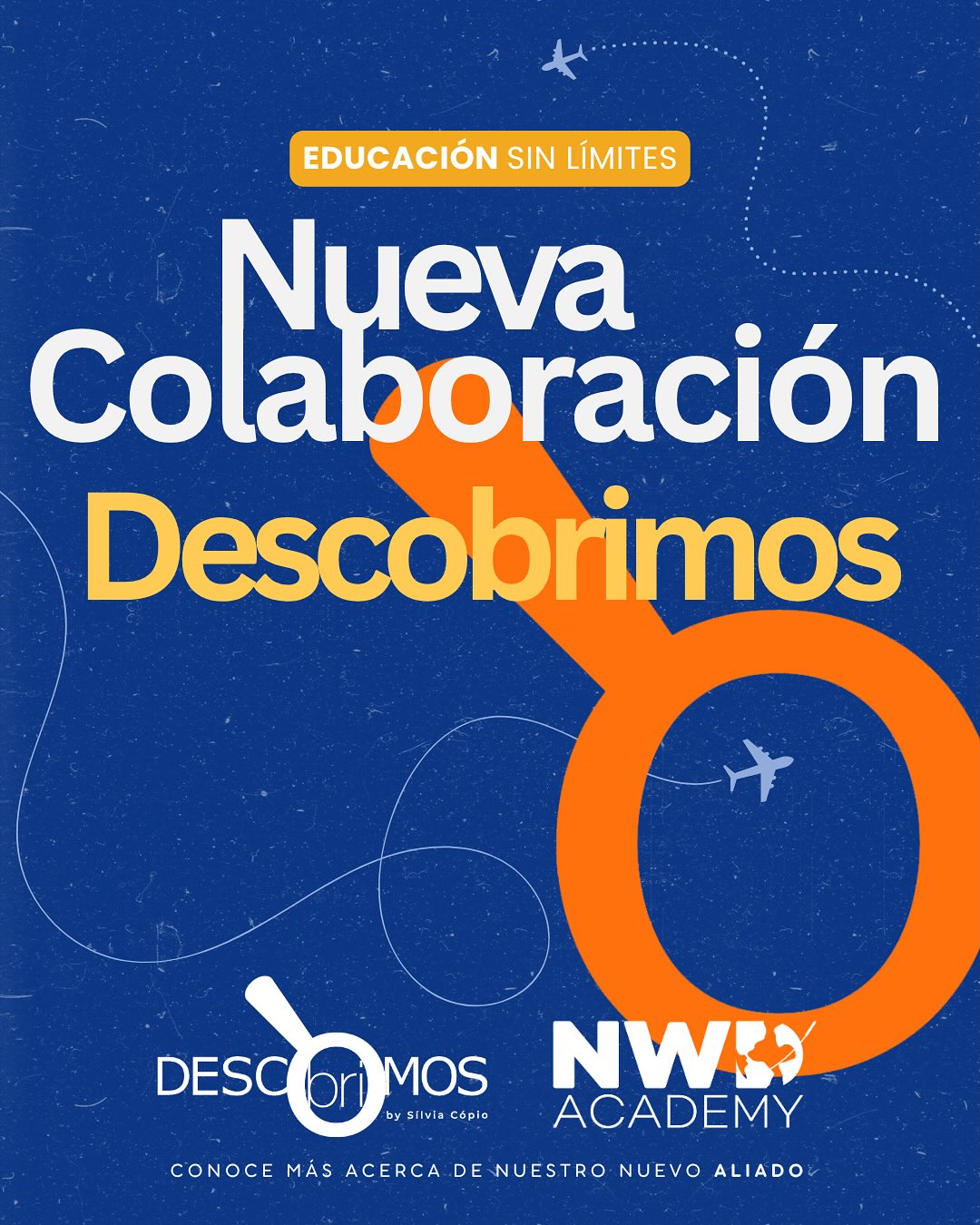 🇵🇹 Estamos muito felizes em anunciar nossa parceria com @d.e.s.cobrimos em Portugal 🇵🇹!
Através desta parceria, oferecemos descontos especiais e apoio acadêmico para toda a comunidade de língua portuguesa.
Visite nosso site para conhecer todas as nossas parcerias e os benefícios de fazer parte da família New World Dream Academy 🌎
🇪🇸 ¡Estamos felices de anunciar nuestra alianza con @d.e.s.cobrimos en Portugal 🇵🇹!
Gracias a esta alianza, ofrecemos descuentos especiales y acompañamiento académico para toda la comunidad de habla portuguesa.
Visita nuestra página web para conocer todas nuestras alianzas y los beneficios de pertenecer a la familia New World Dream Academy 🌎
🇬🇧 We’re excited to announce our partnership with @d.e.s.cobrimos in Portugal 🇵🇹
Through this alliance, we offer special discounts and academic support for the Portuguese-speaking community.
Visit our website to discover all our partnerships and the benefits of being part of the New World Dream Academy family 🌎
#NWDA #Homeschooling #EducacionAlternativa #VirtualSchool #OnlineEducation #Parcerias #Alianzas #Descubrimos #HomeschoolingPortugal #educaçãopersonalizada