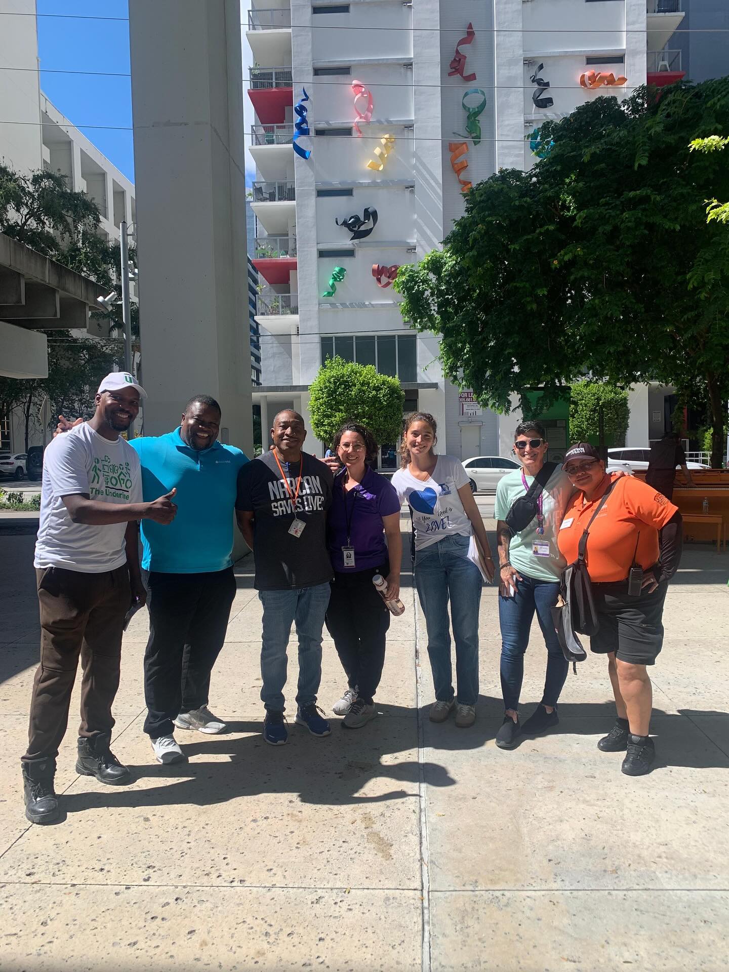 Yesterday we met with the Miami DDA Ambassadors, the Underline Team, Lazarus, and South Florida Wellness Network for a multi-dimensional Outreach Walk through Brickell, where we connected with individuals and assessed their needs. When we work together, we can connect people to vital resources more efficiently and make a greater impact.
Thank you to the Miami DDA for organizing and to everyone who joined us — collaboration moves our community forward!!!! 💪💙