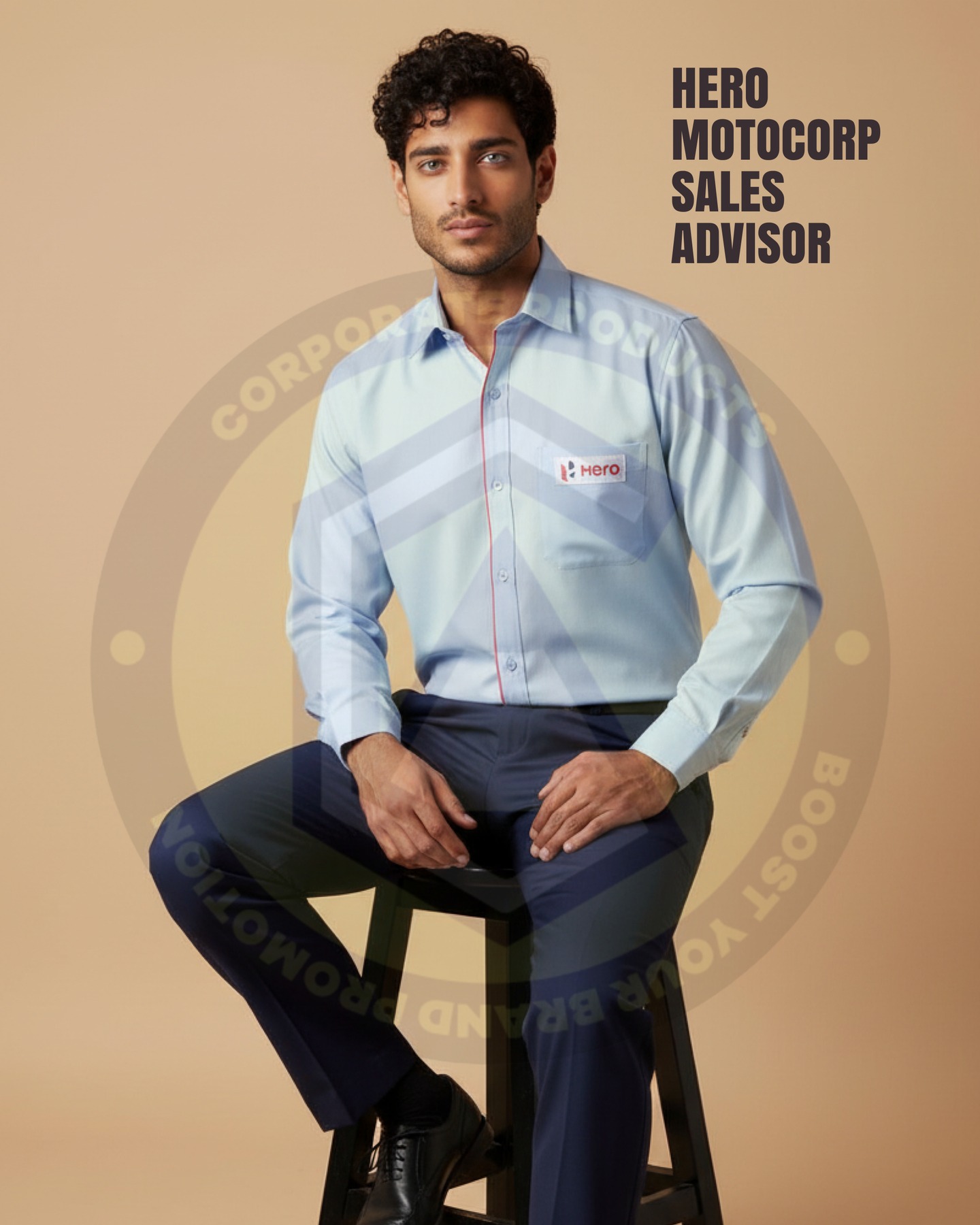 Hero motocorp sales advisor uniform. Trusted hero uniform manufacturer and supplier in India.
#heromotocorpindia #heromotocorpuniform #herodealership #automobileuniform