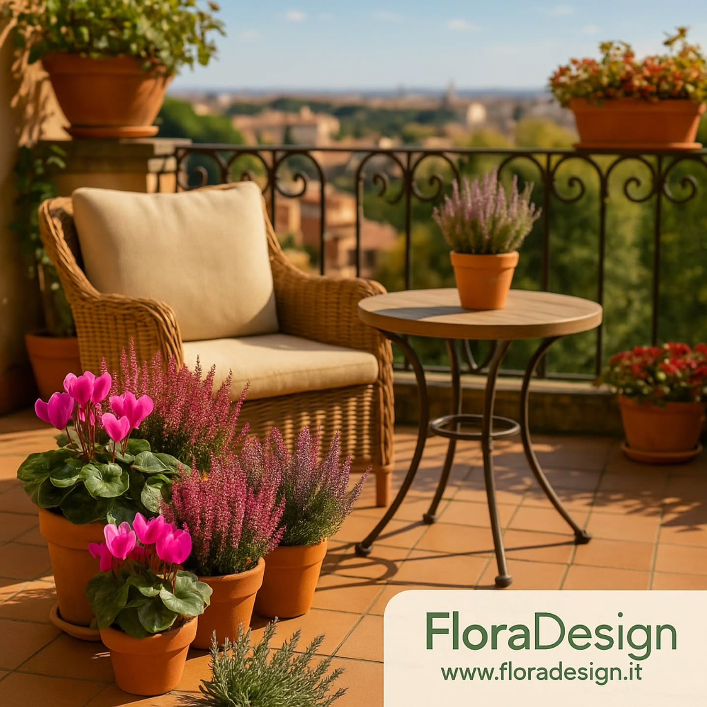 🌿 Come scegliere le piante giuste per il terrazzo in autunno
Molti pensano che con l’autunno finisca la stagione dei fiori, ma non è così!
Ci sono piante perfette per colorare il terrazzo anche nei mesi freschi 🍁
🌸 Ciclamino – resistente e pieno di colore
🌾 Erica – elegante e duratura
🌿 Lavanda – profumata e utile contro gli insetti
🪴 Rosmarino e Salvia – verdi tutto l’anno e facili da curare
FloraDesign ti aiuta a scegliere e sistemare le piante più adatte per balconi e terrazzi di Roma 🌇
📞 393 8892343
🌐 www.floradesign.it
#FloraDesign #RomaNord #GiardinaggioRoma #TerrazzoVerde #PianteAutunnali #CuraDelVerde #BalconiFioriti #GiardinaggioUrbano #Ciclamini #Lavanda #PianteResistenti #GiardinieriRoma