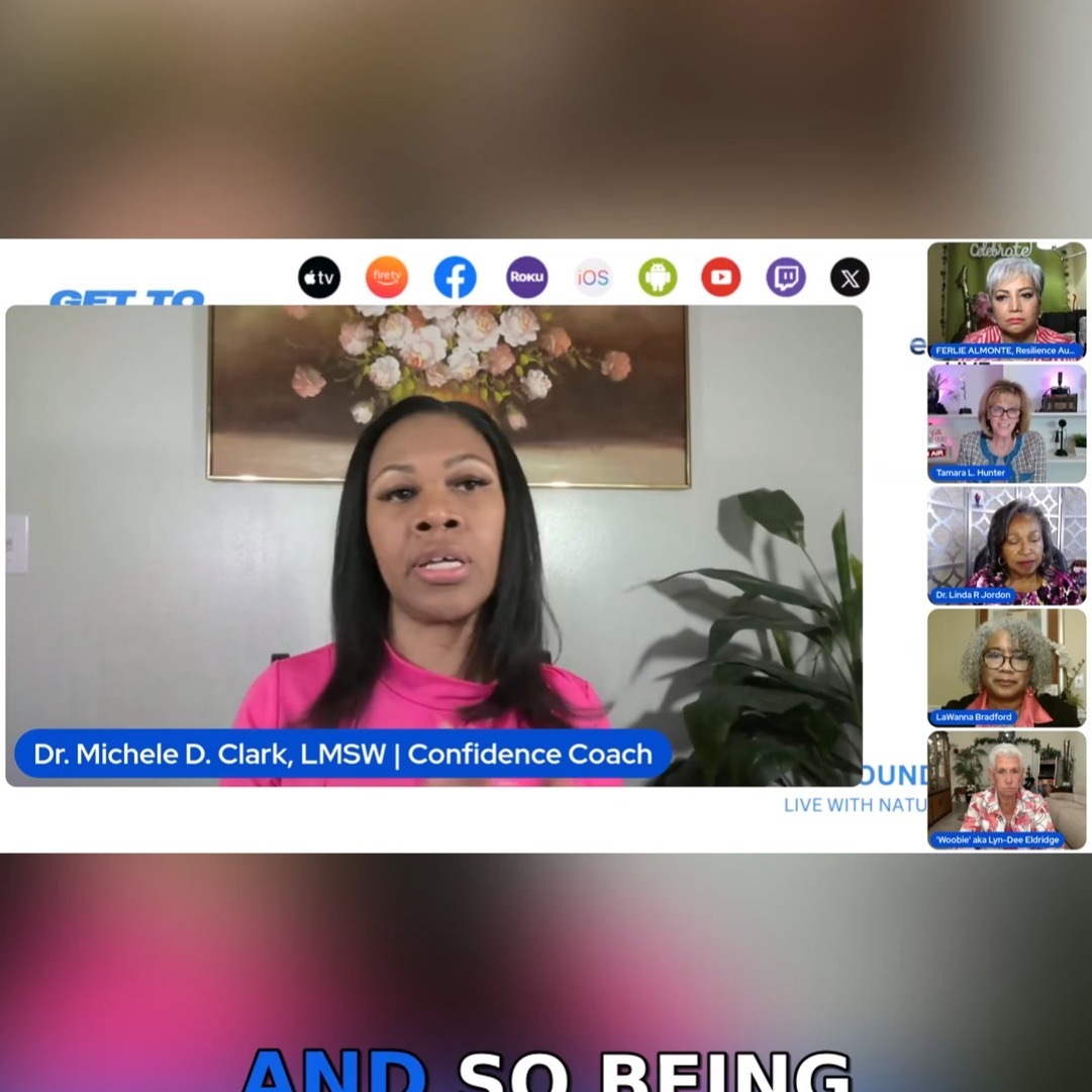 Dr. Michele D Clark, a confidence coach and inspiring leader shares her wisdom with us on the Get to Know Broadcast .
#stephenrsmith #gettoknowbroadcast #wisdom #leadership #leadershipdevelopmentcoaching #confidence #success#mentalthealth #cancer #vision #community #nonprofit #homelessness #support #transformation #successstories #communitysupport #volunteer #leadershipseries #education #podcast #femaleempowerment