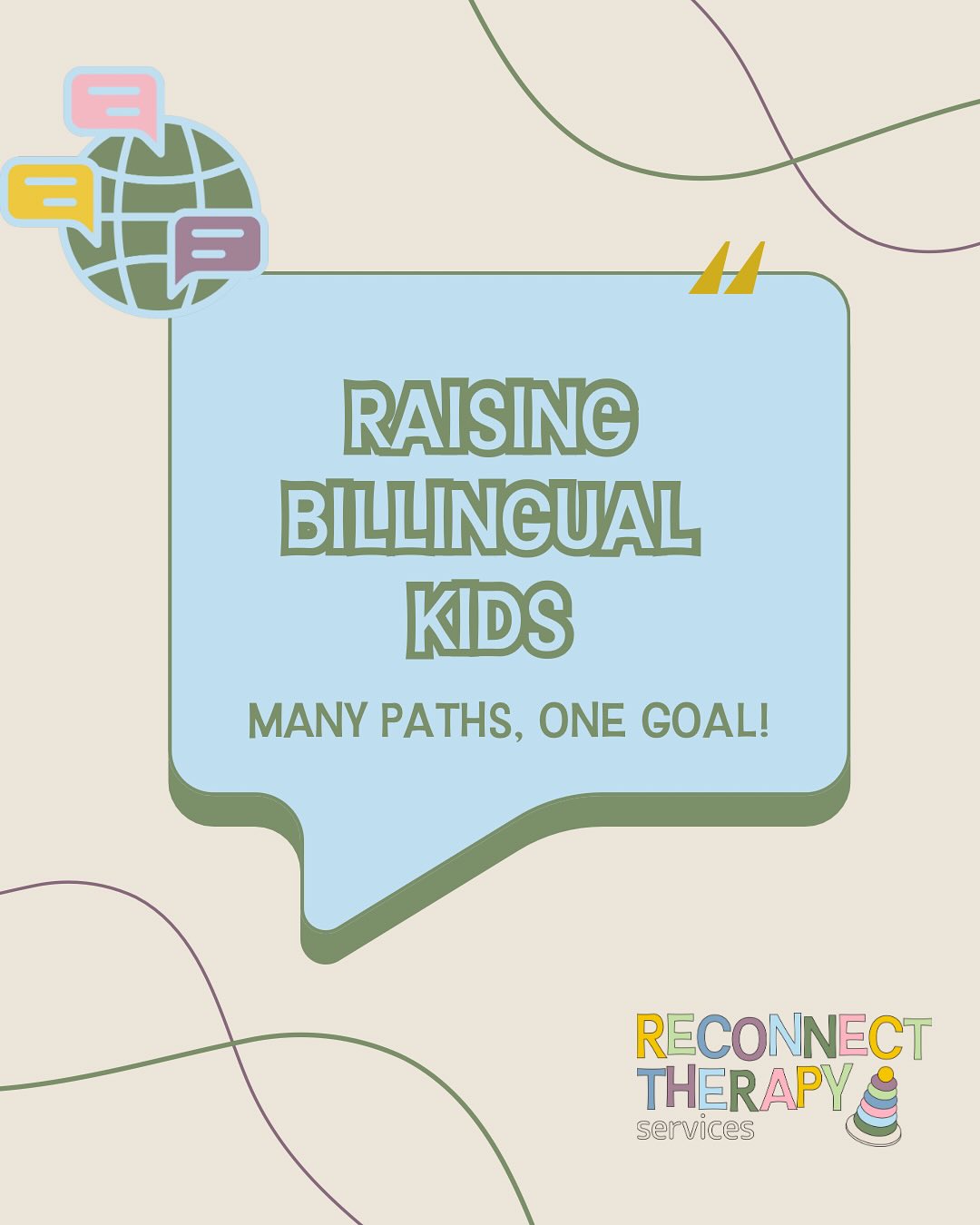 There’s no one “right” way to raise bilingual children, just consistent, loving communication. We give you different bilingual approaches that could work for your family, so give them a try! 🩵⭐️
#billingualism #speechtherapy #playbased
