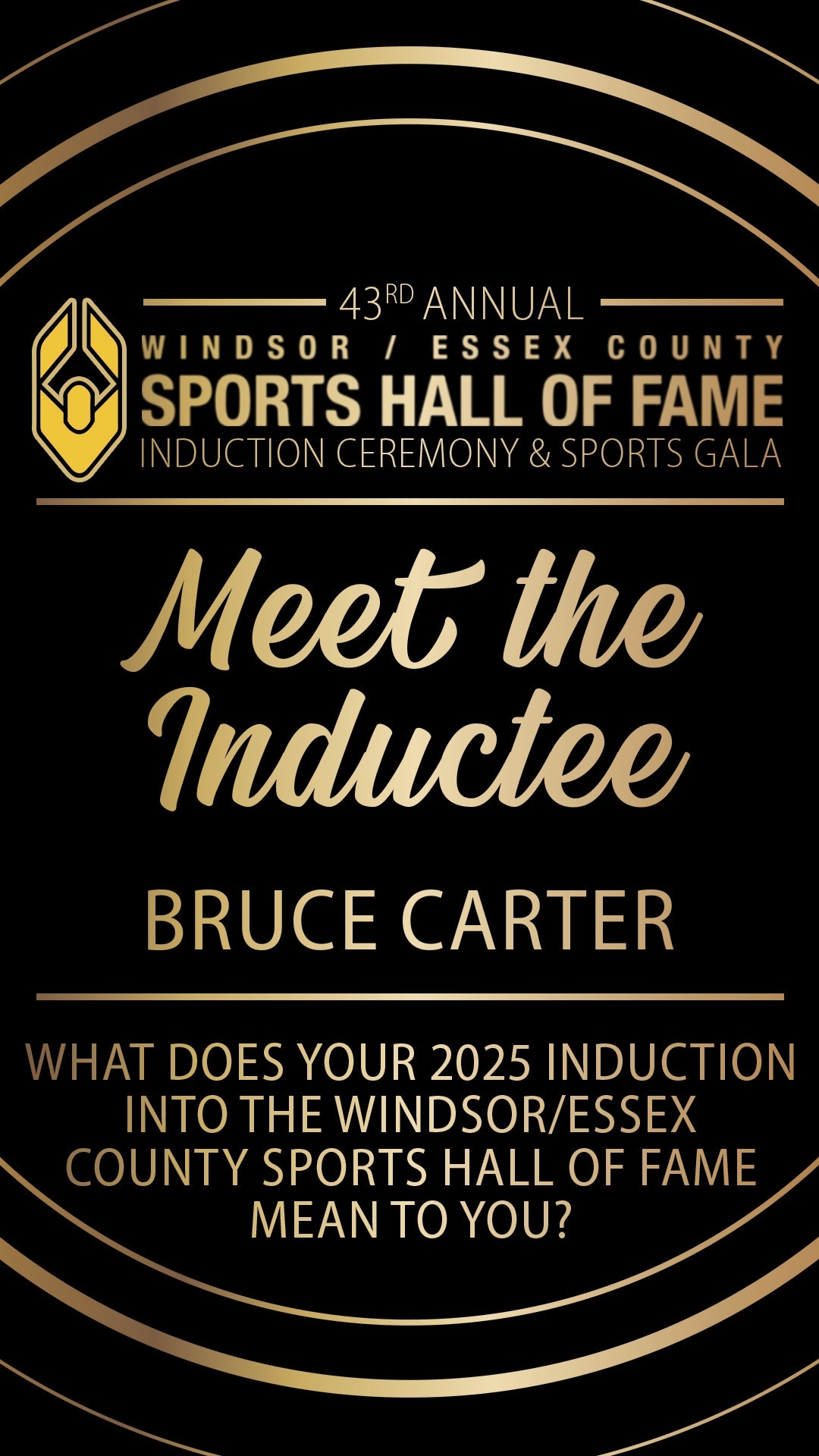 🏈 Hear from Bruce Carter himself as he speaks to how much it means to be inducted into the Windsor/Essex County Sports Hall of Fame!
.
Join us in Honouring Bruce at our 43rd Annual Gala on Saturday November 8th at the Ciociaro Club of Windsor!
.
To purchase tickets 🎟️ use the link in our bio, or visit www.WECSHOF.com
.
.
#wecshof #HallOfFame #Gala #Athletes #Builders #Inductees #windsoressex
#windsor #Sports