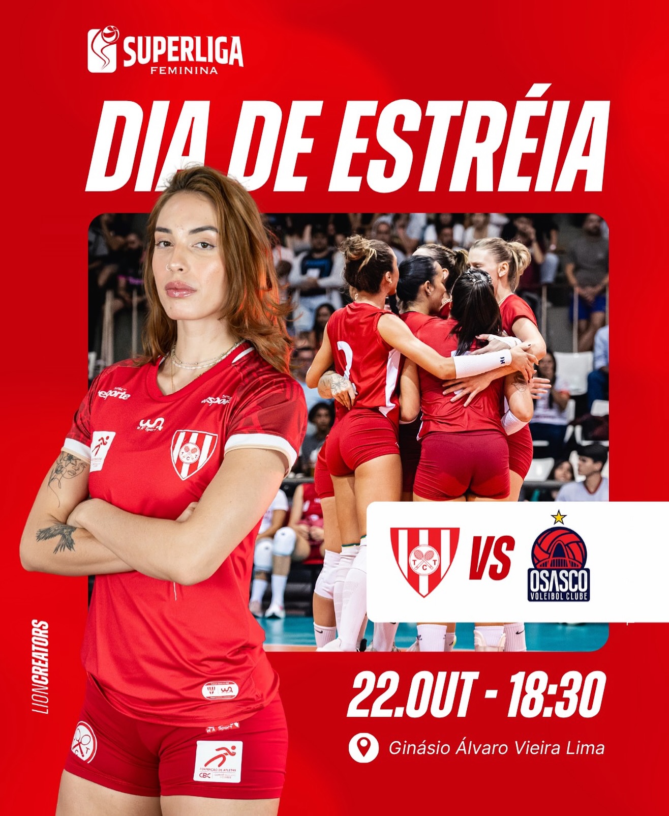 Hoje é dia de estreia! 🏐🔥
O Tijuca entra em quadra pela Superliga A e a energia não podia estar melhor!
Confere essa super arte que fizemos pro time e bora juntos nessa nova fase! 🙌
#SuperligaA #TijucaVolei #Estreia #VoleiFeminino #VemComAGente