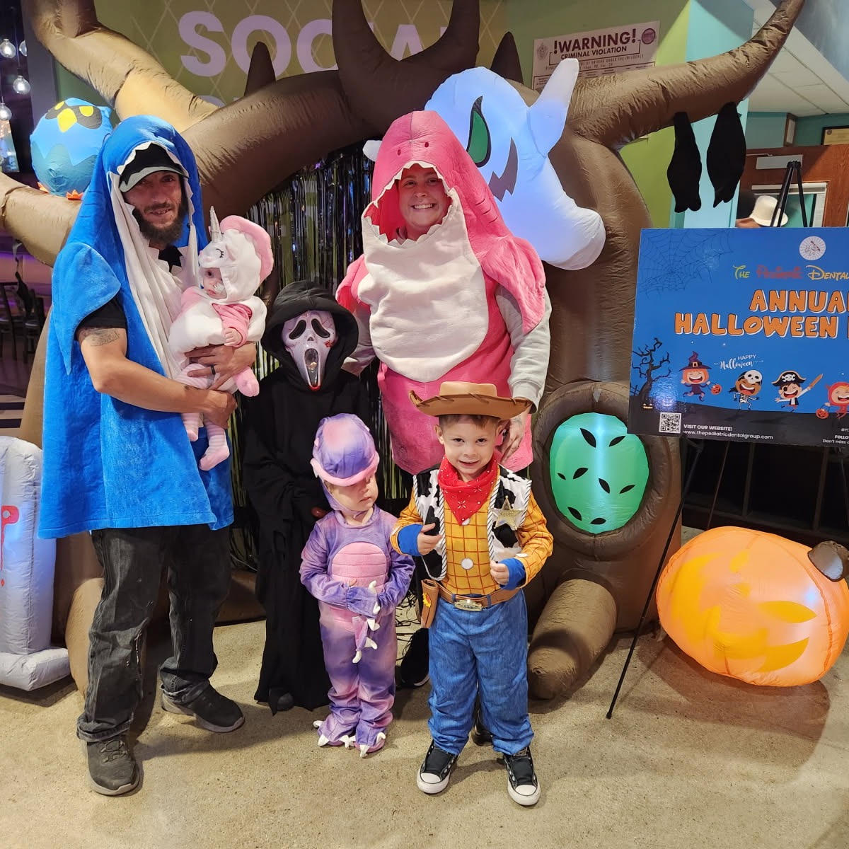 THANK YOU to everyone who joined our Halloween party last week and made it so amazing and fun!
We’re so excited to showcase the amazing costumes from our Halloween Party last week! 🦷🧡
Stay tuned for Part 2 of our fun photos!
Everyone brought such fun, creativity, and spooky spirit — we loved celebrating with you!
Can't stop smiling at these amazing costumes and smiling faces! 😄🕸️
See you at our Next Event!!🎊💖