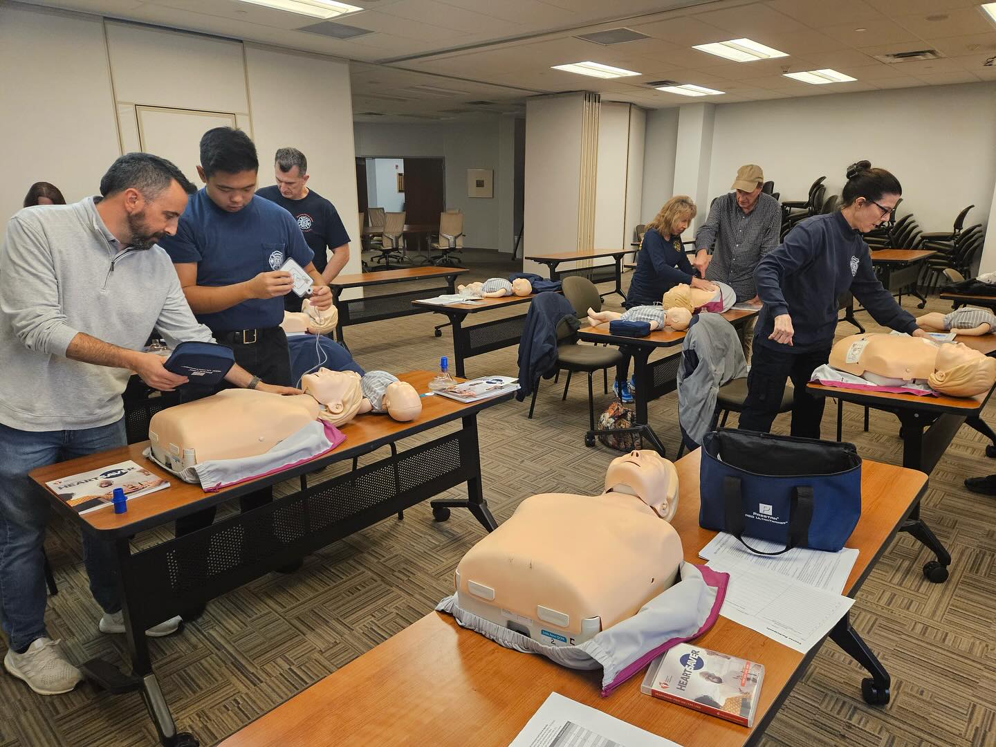 CPR training. It was a great opportunity for everyone to earn or renew their certifications, making sure we’re always ready to help when it’s needed most. Keeping our skills sharp helps us continue providing top-notch support to the first responders who serve our communities every day.
We also encourage everyone in our community to learn CPR. The more people who are prepared to step in during an emergency, the better the outcome can be for those in need.
#Rehab13