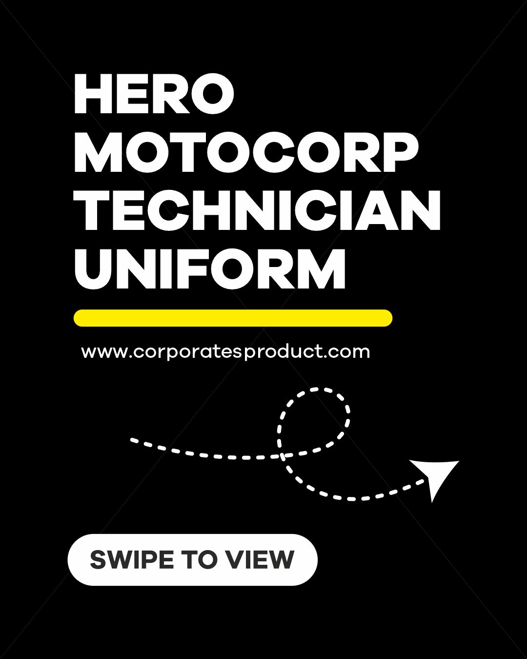 Hero motocorp technician uniform. Trusted hero uniform manufacturer and supplier in India.
#heromotocorpindia #heromotocorpuniform #herodealership #automobileuniform