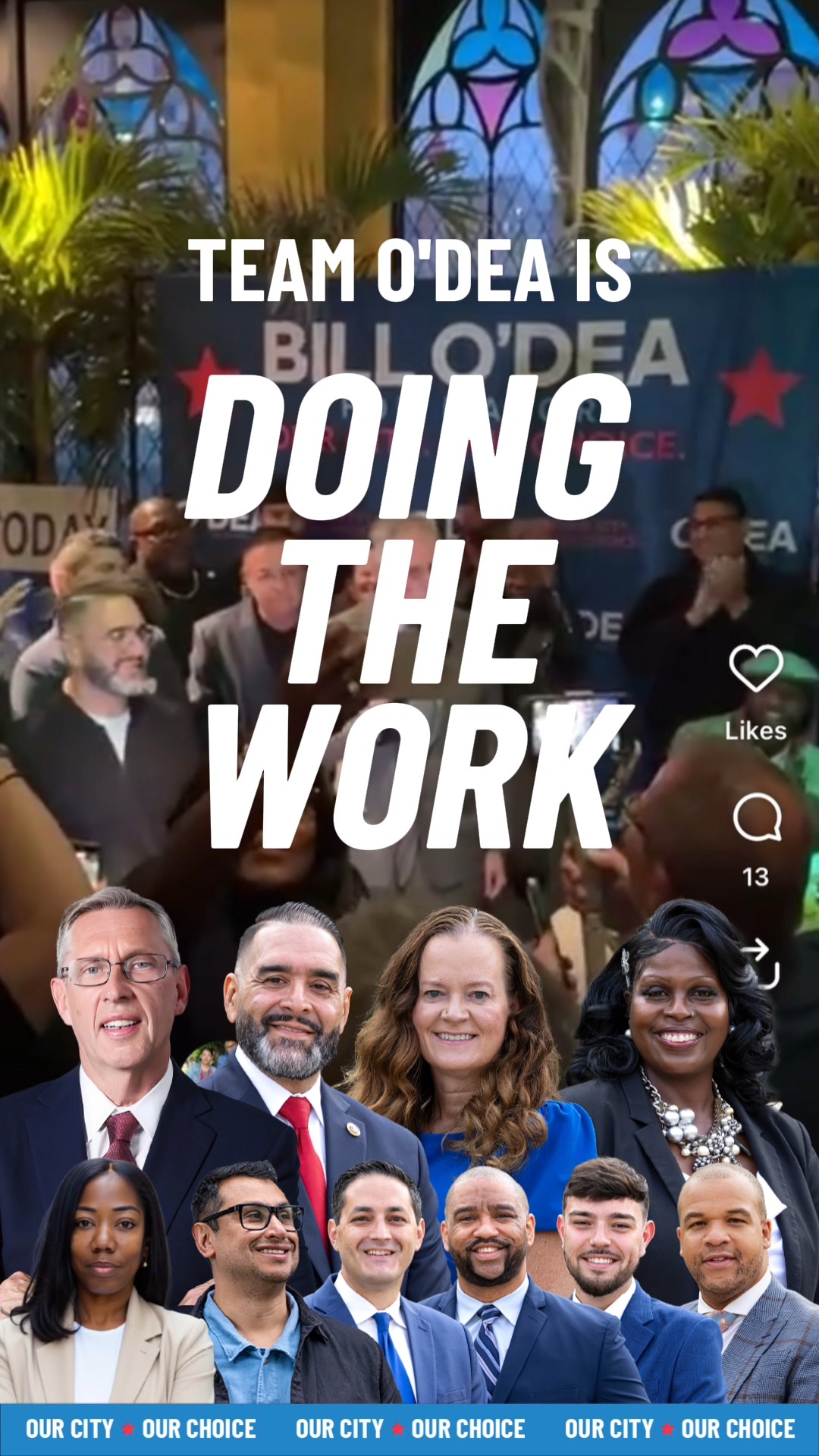 When we launched this campaign almost two years ago we knew that our greatest strength would be our volunteers, and they are the reason why we are in position to succeed on Tuesday. There’s more work to do and Team O’Dea will fight for every vote until polls close.