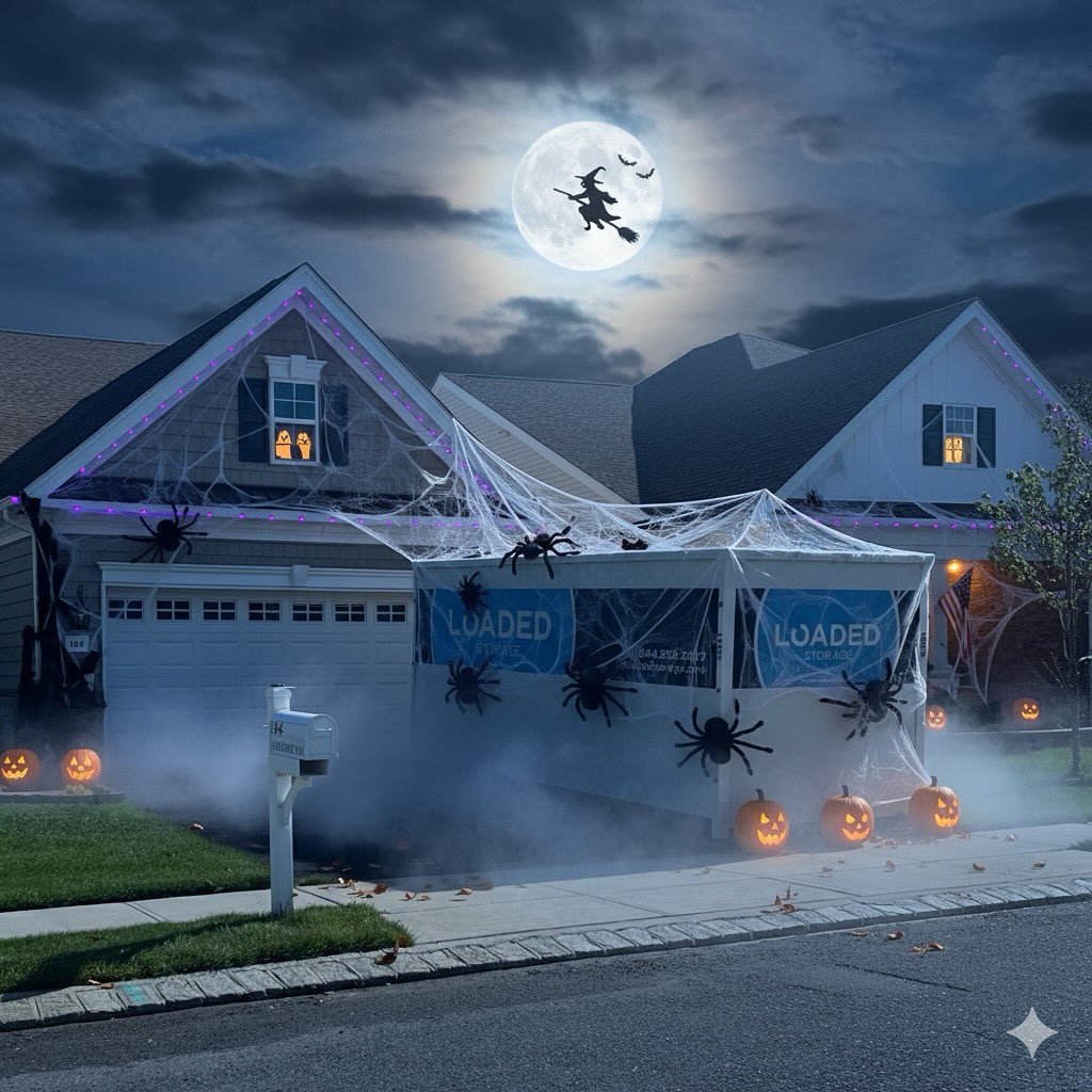 Happy Halloween! 🎃
Order your box at loadedstorage.com when you’re ready to store your Halloween decorations!