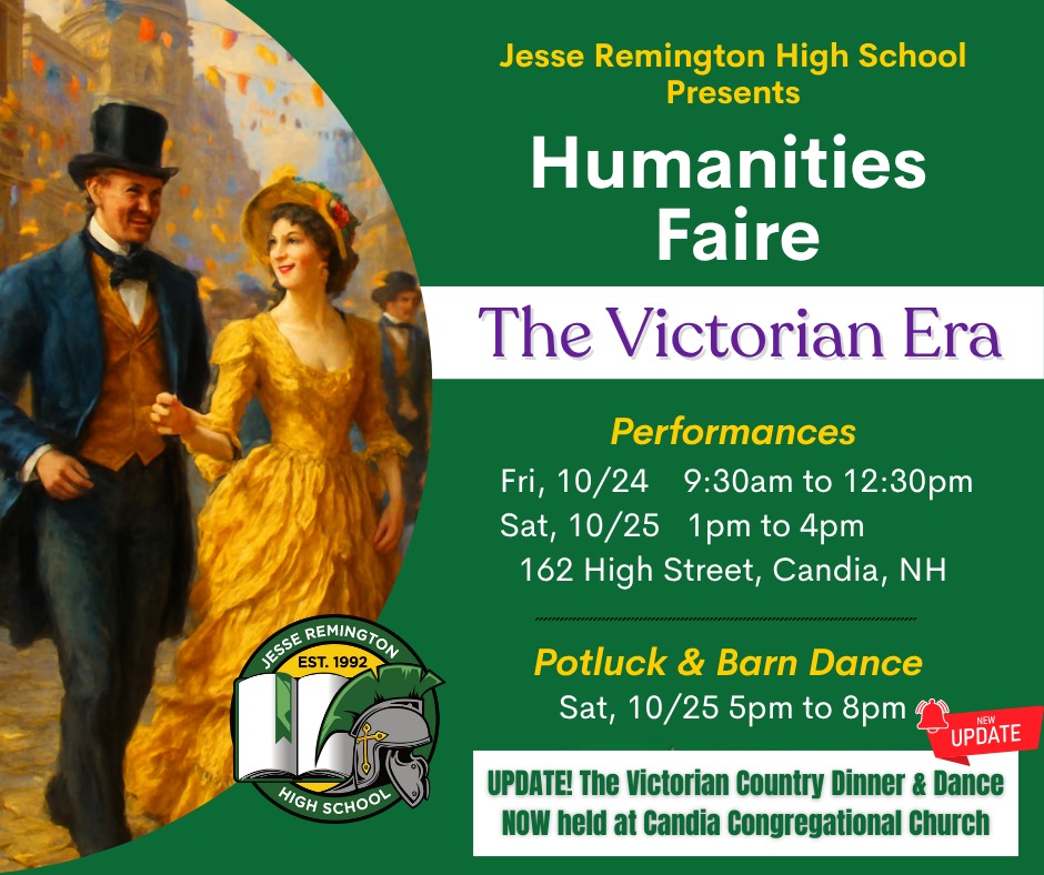 📣 Important Update!
The Victorian Country Dance & Dinner has a new venue! ✨
Join us Saturday (today!), October 25th from 5:00–8:00 PM at the Candia Congregational Church.
Same joyful evening of dancing, dining, and fun—just a new location! 💃🍽️
Spread the word and we’ll see you there! 🌿
Candia Congregational Church, Fellowship Hall
📍 1 South Road, Candia, NH
🕔 Time: 4:45–5:00 PM start, ending at 8:00 PM