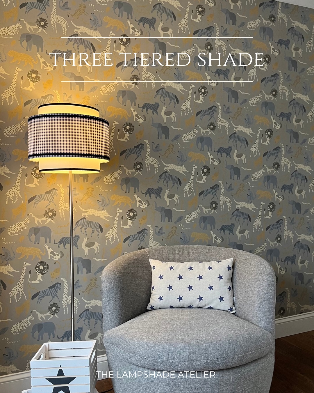 There’s something so special about this bespoke lampshade — it just brings the whole room to life. ✨
This three-tiered handcrafted lampshade was designed to fill the room with light, warmth, and personality!
Each layer mixes beautiful textures and colors, from playful gingham to soft linen, finished with a velvet trim that adds the sweetest touch of charm. 💙
We love how the light gently glows through the linen and how every little detail comes together to create something that feels personal, joyful, and made to last. ✨
Every lampshade from The Lampshade Atelier is made to order and completely customizable. Choose your favorite size, fabrics, trims, and finishes to make it truly yours.
👉 Discover more on our site and let us craft a lampshade that tells your story.
#handcraftedlighting #bespokelampshades #slowmadehome #homedecorinspo #tripleshade #designdetails #designdetails #craftedwithcare #thelampshadeatelier