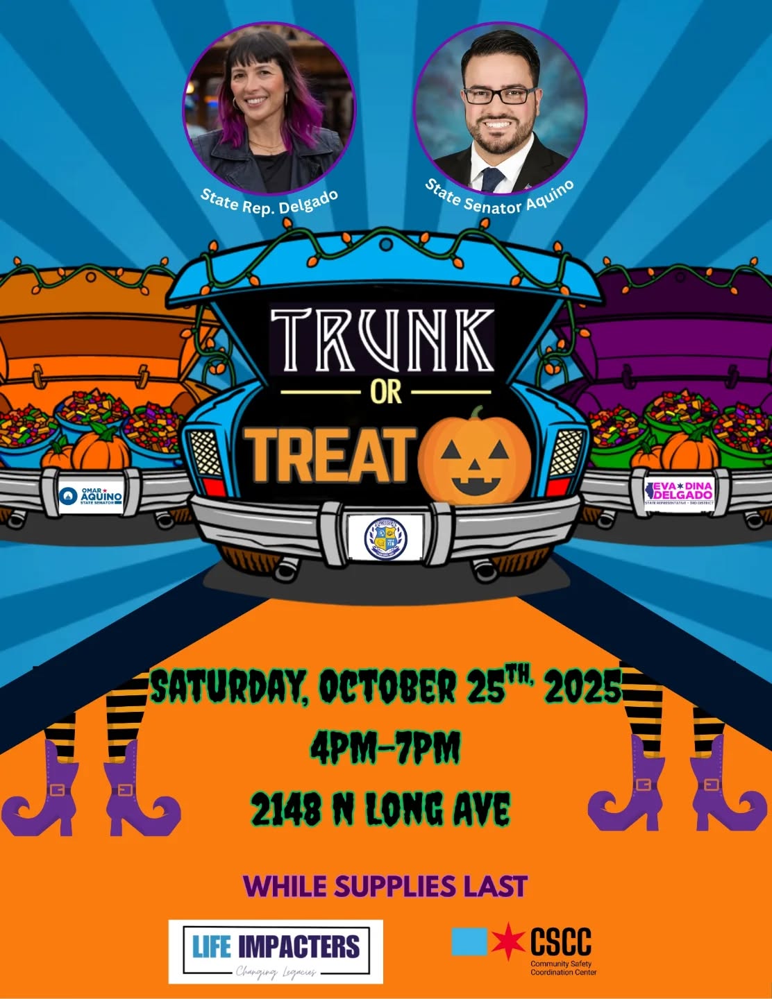See you tomorrow! 🧡🎃🍬
Nos vemos mañana! 🧡🎃🍬