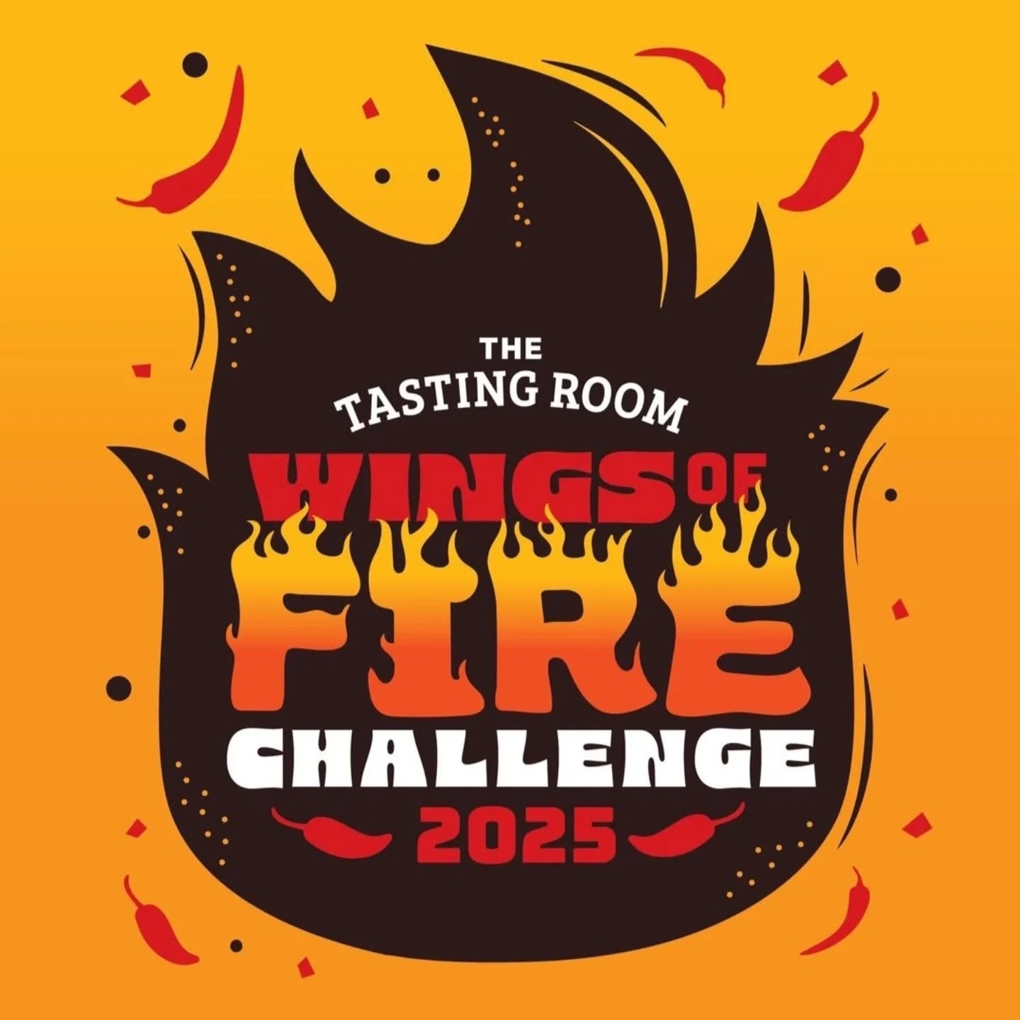 6 days to go!
Have you taken on our Wings Of Fire challenge yet??
5 wings getting progressively hotter ๐ฅต
Swipe to see all our current victors ๐ฅณ