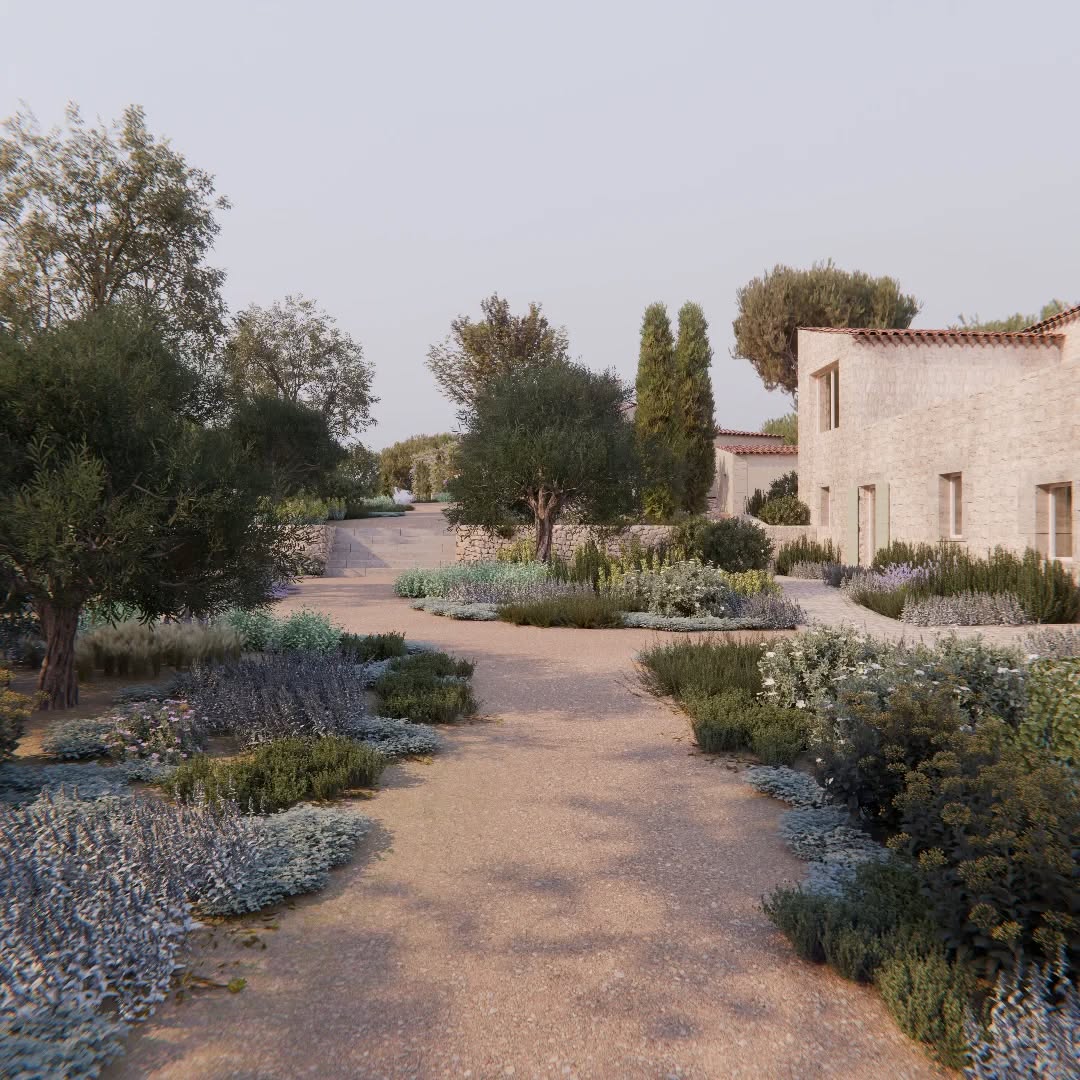 Aménagement complet à Saint-Remy-de-Provence.
Ce jardin à l’allure naturelle s’inspire directement de la nature environnante, remarquable.
Des couvre-sols, des vivaces à fleurs, des graminées et des arbustes constituent la palette végétale du projet.
Malgré l’apparence d’abondance qui s’en dégage, peu d’espèces sont mélangées pour créer cette harmonie avec l’existant.
Cette manière de structurer les espaces paysagers est directement influencée par les paysages sauvages environnants.
Architecture / Paysage / Visualisation 3D : @studiodac_
#architecturelovers #studiodac #studiodacarchitecture#studiodacpaysage #blender3d #southoffrance #provence #3d#architecturedesign #provencestyle #alpilles #landscape#landscapelovers