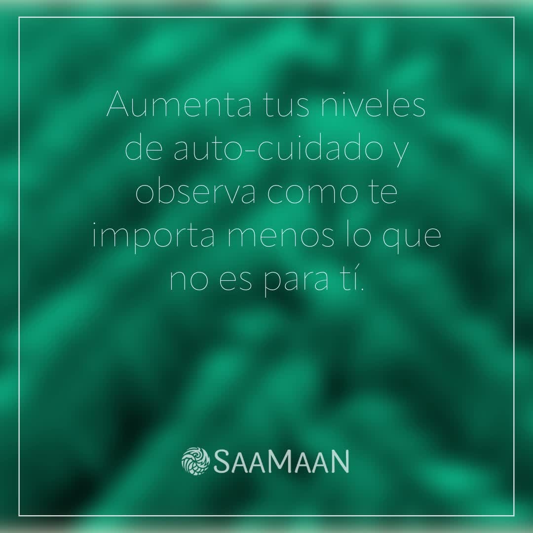 Crea practicas de autocuidado que te permitan regresar a tí.