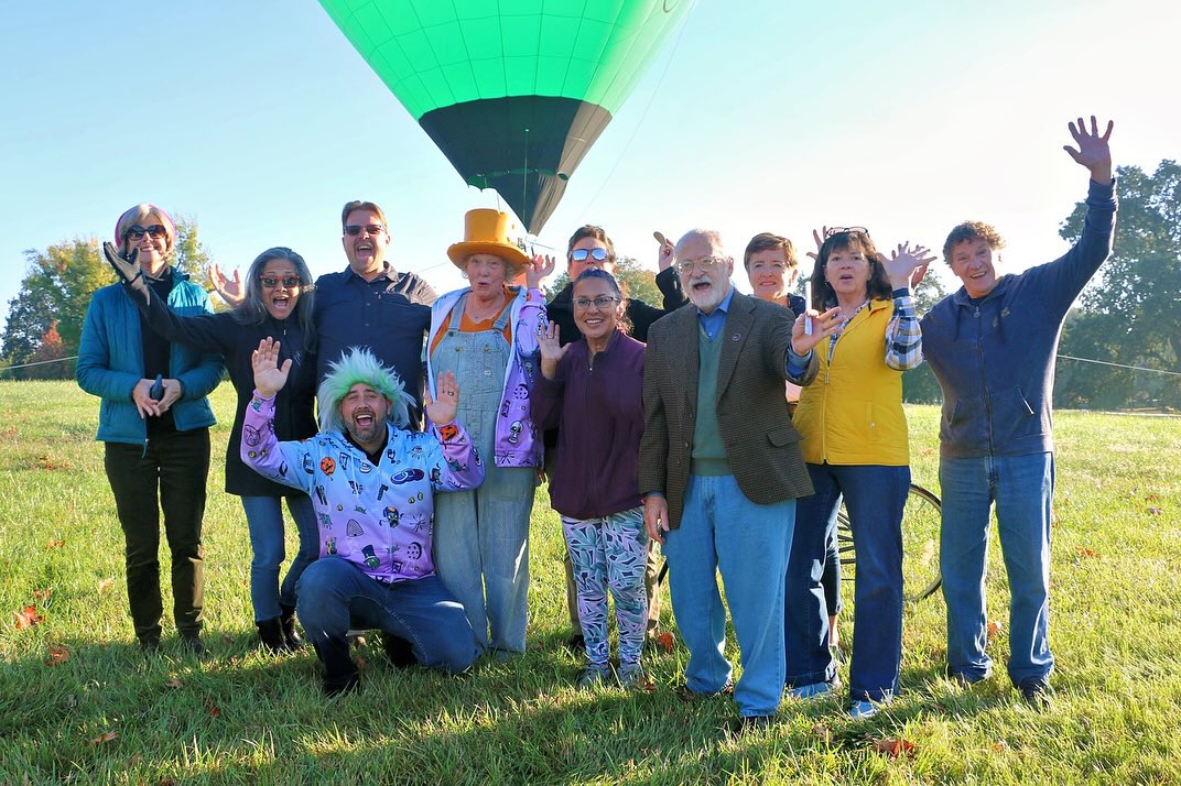 🎈 We did it! Early this morning (8:30–10:30am) we made Davis history with FREE tethered hot-air balloon rides for the community—thanks to our friends at Davis Food Co-op for sponsoring this activity!
We saw more than a hundred smiling faces, families, and kids taking in the view at the Davis Cemetery & Arboretum District. Not everyone could go up, but everyone had a chance to take amazing photos—and those who didn’t ride got to pull the flame at the end! 🔥
We also gave away around 50 high-quality raffle prizes, so nearly everyone walked away a winner—that’s our style. And check out that glorious zombie-green hot-air balloon, this was the perfect closing ceremony for our 2025 Halloweekend Festival! 💚🎃
Here are photos of just a few of the people behind the excitement—hundreds more volunteers, sponsors, and crew made this festival all possible. We were honored to have Davis and Yolo County dignitaries join us for remarks, and Norcal Trykers present with their trikes and families who’ve benefited from their amazing work.
This entire festival is by nonprofits and for nonprofits. Huge thanks to Davis Odd Fellows, The Bike Campaign, and The Davis Bike Club—and congratulations to Norcal Trykers, who’ll soon receive a significant donation to keep building custom tricycles for children with disabilities. 💜
Thank you to everyone who came out—some getting their place in line as early as 5am—to make this magical morning possible. What a wild ride this year has been! 🚴♀️✨