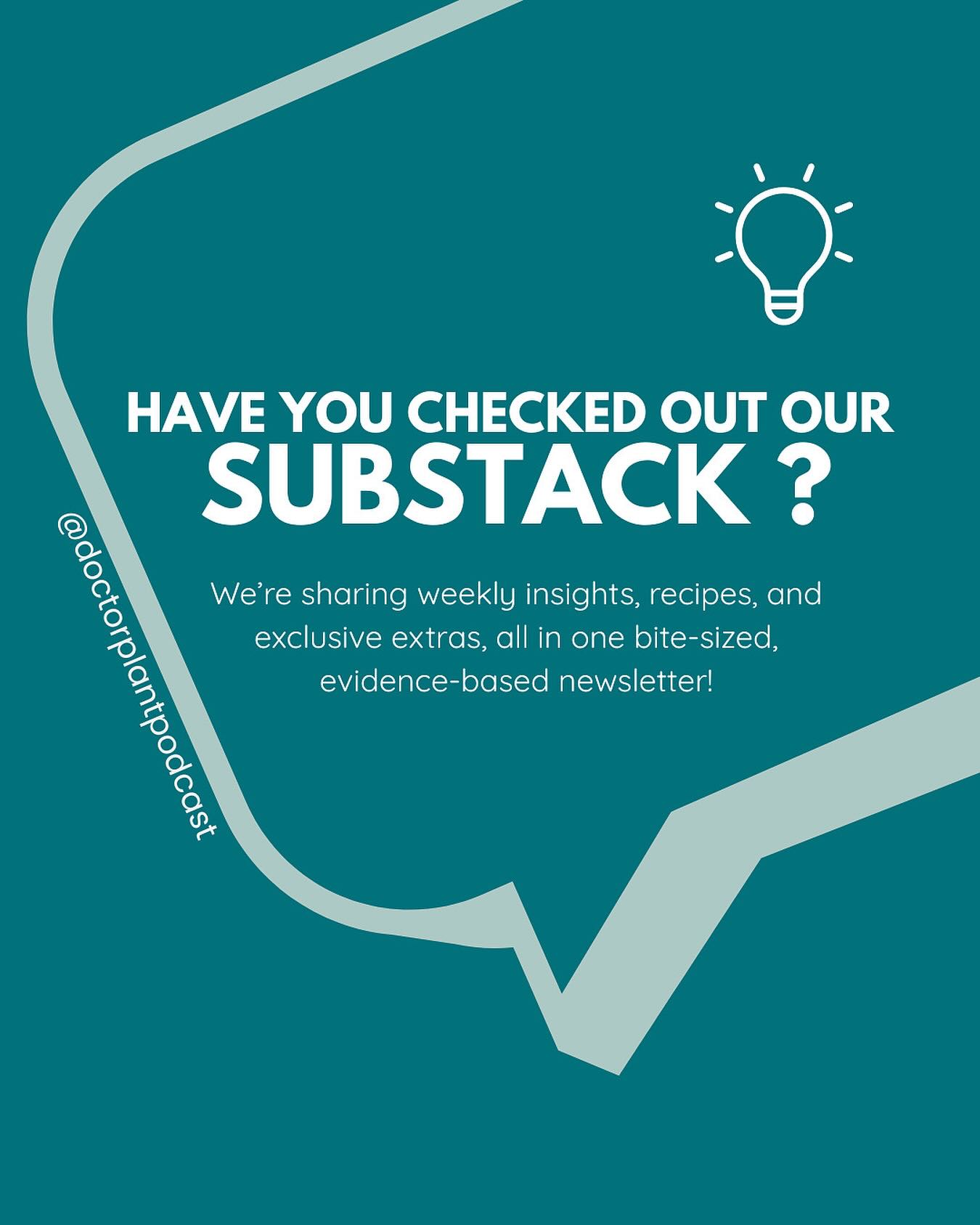 Have you checked out our new Substack yet?
If you love plant-based science, nutrition breakdowns, and real-world tips for healthier living, this one’s for you!
➡️ Tap the link in our bio to subscribe and get your dose of plant-powered goodness delivered to your inbox every week!
#PlantPoweredPhysicians #PlantBased #LifestyleMedicine #NutritionScience #WholeFoodPlantBased #SubstackNewsletter