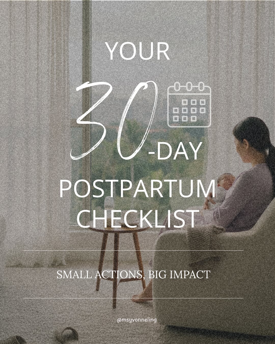 The first 30 days postpartum can feel like surviving more than living. 🌸
I remember feeling like I was drowning, especially when I had my first baby. Everyone kept saying, “enjoy every moment,” but sometimes that’s the last thing you can do. 🥺
What truly helped me wasn’t perfect routines or forced positivity; it was the small, doable things. Little steps that made each day a bit lighter, a bit more manageable. 💜
That’s what inspired me to create thewombflower; a framework of four gentle phases over 30 days, designed for real healing, not perfection. 🥰
Because healing isn’t linear. Some days will feel harder than others, and that’s okay. You’re still moving forward and you’re doing better than you think. 🌿
Save this for when you (or someone you love) needs a gentle reminder. 💕
#PostpartumMentalHealth #FourthTrimester #NewMumSupport #PostpartumRecovery #SingaporeMums #MaternalMentalHealth #SGMoms #PostpartumSupport #thewombflower #thewombflowerjourney #MentalHealthChecklist