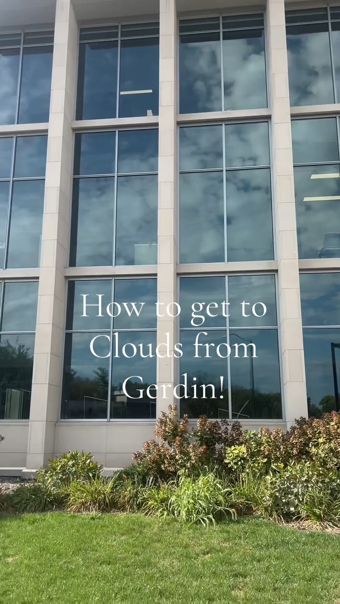 How to get to Clouds with Lindsay!! Check out amazing study views 100ft above…☁️✨