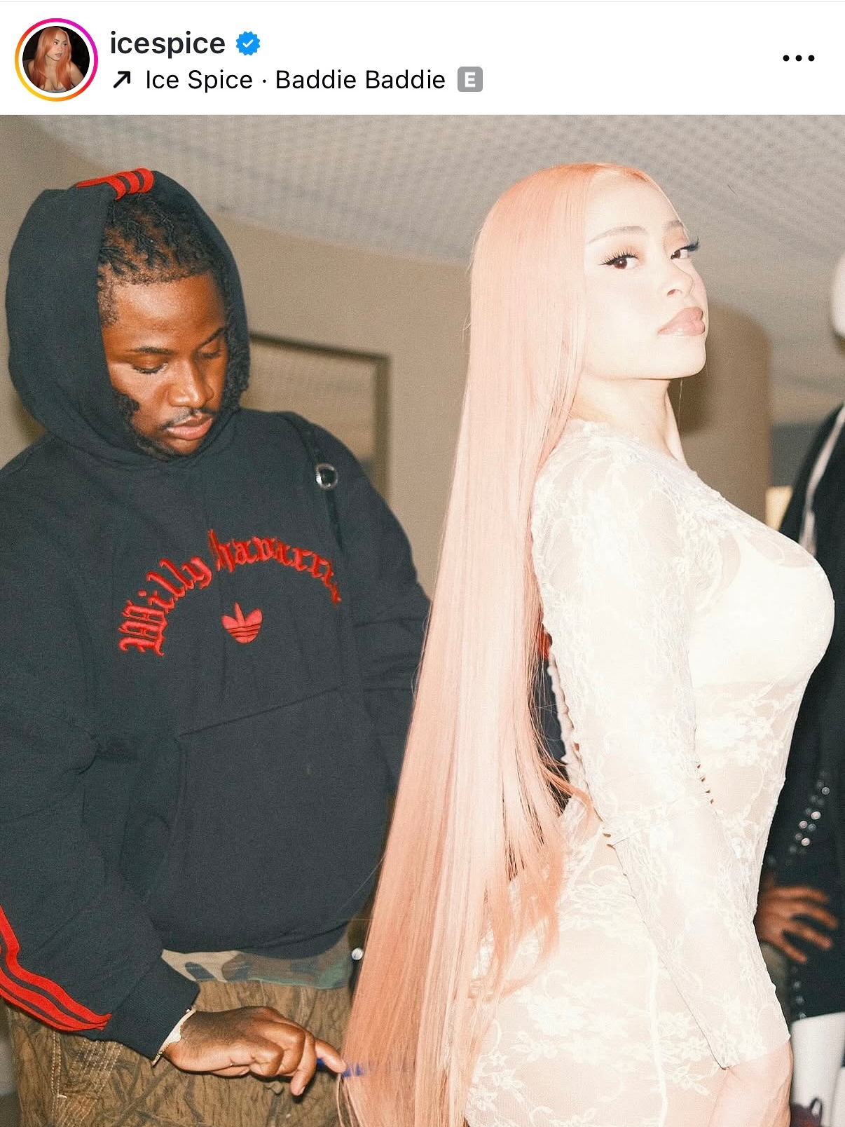 Ice Spice in custom Alantude for the Baddie Baddie music video. design direction and styling by @timothyluke_